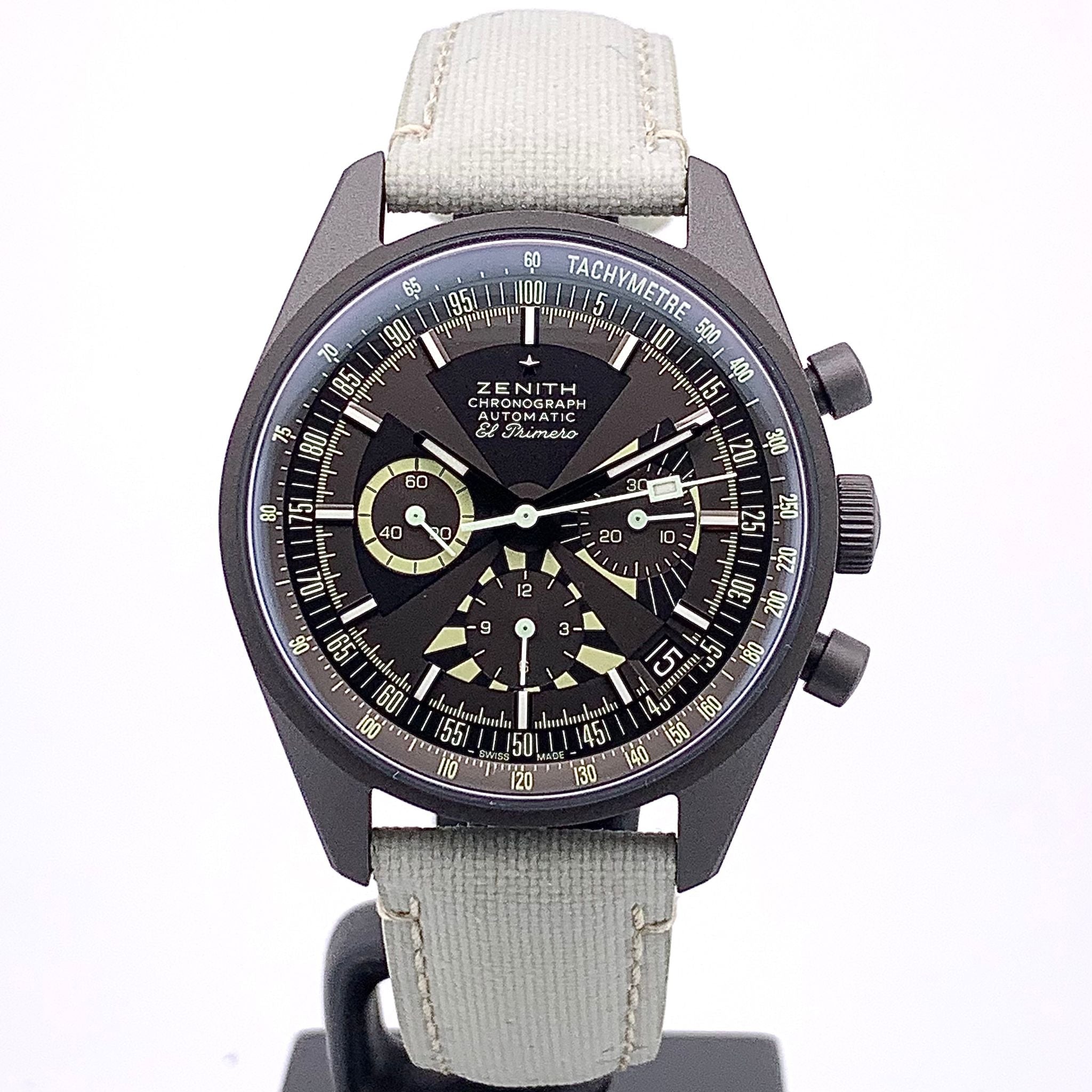 ZENITH CHRONOMASTER REVIVAL 'POKER CHIP' TITANIUM SJX EDITION (2021) - IDWX