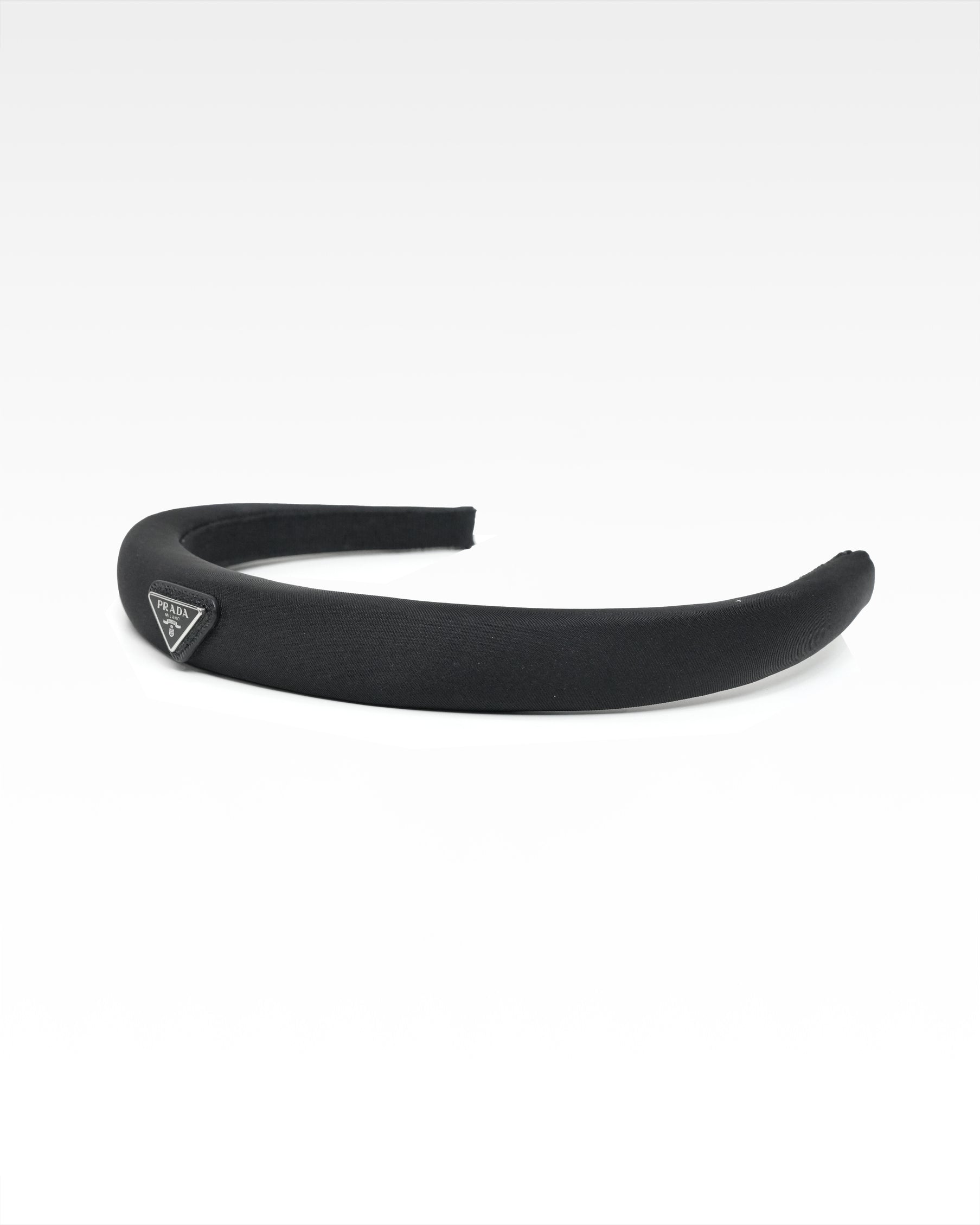 TESSUTO TRIANGLE LOGO HEADBAND BLACK