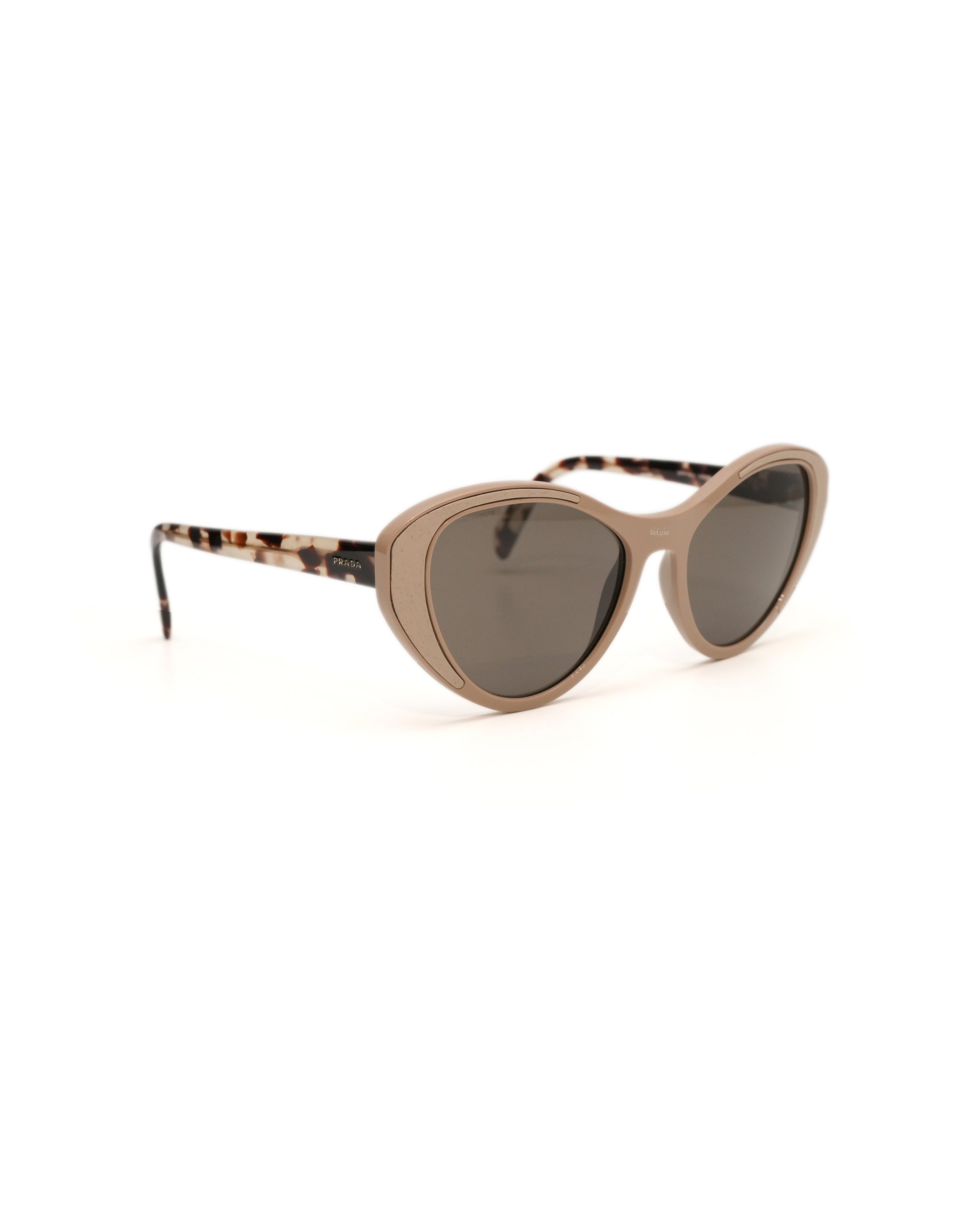 CAMEO AND PUMICE CAT EYE SUNGLASSES