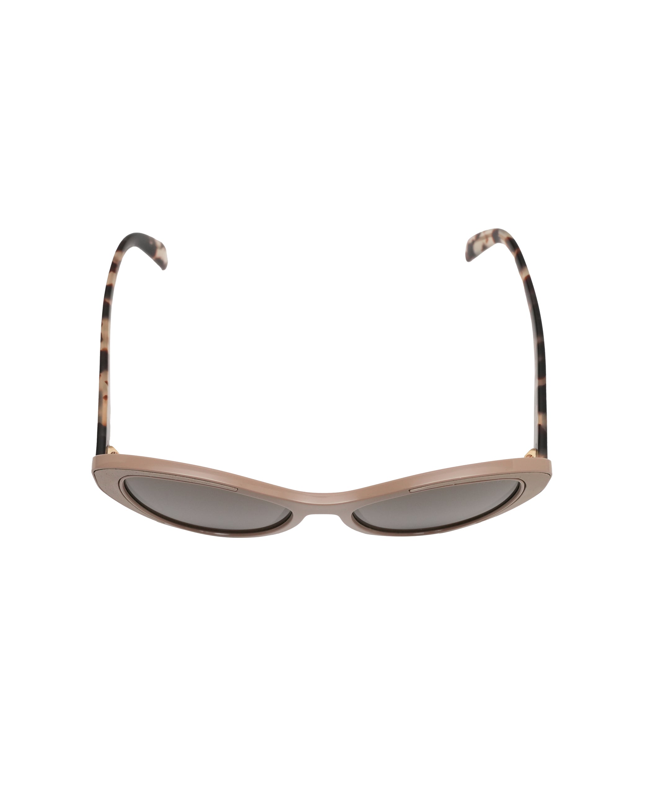 CAMEO AND PUMICE CAT EYE SUNGLASSES