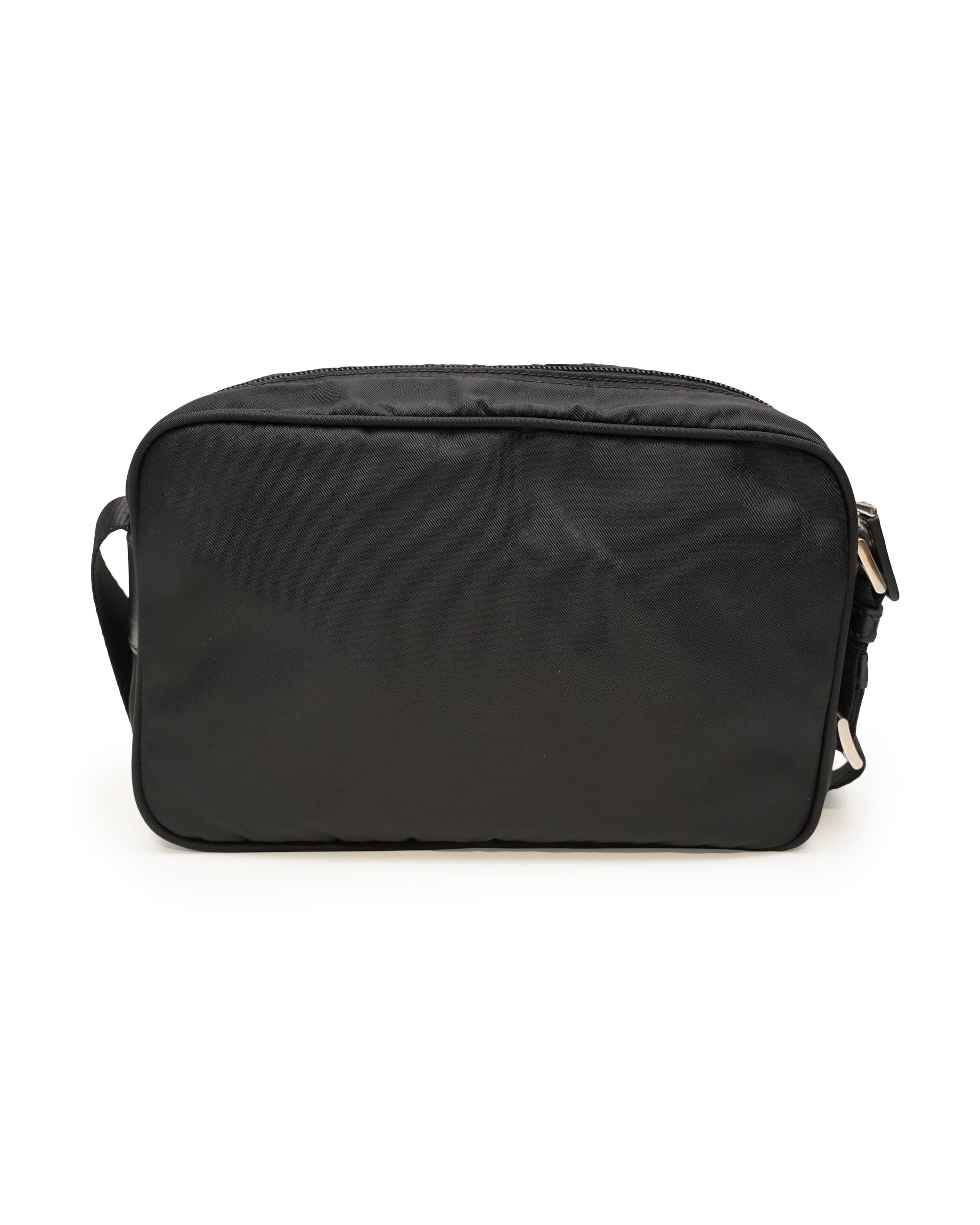 TESSUTO NYLON SHOULDER  BAG IN BLACK