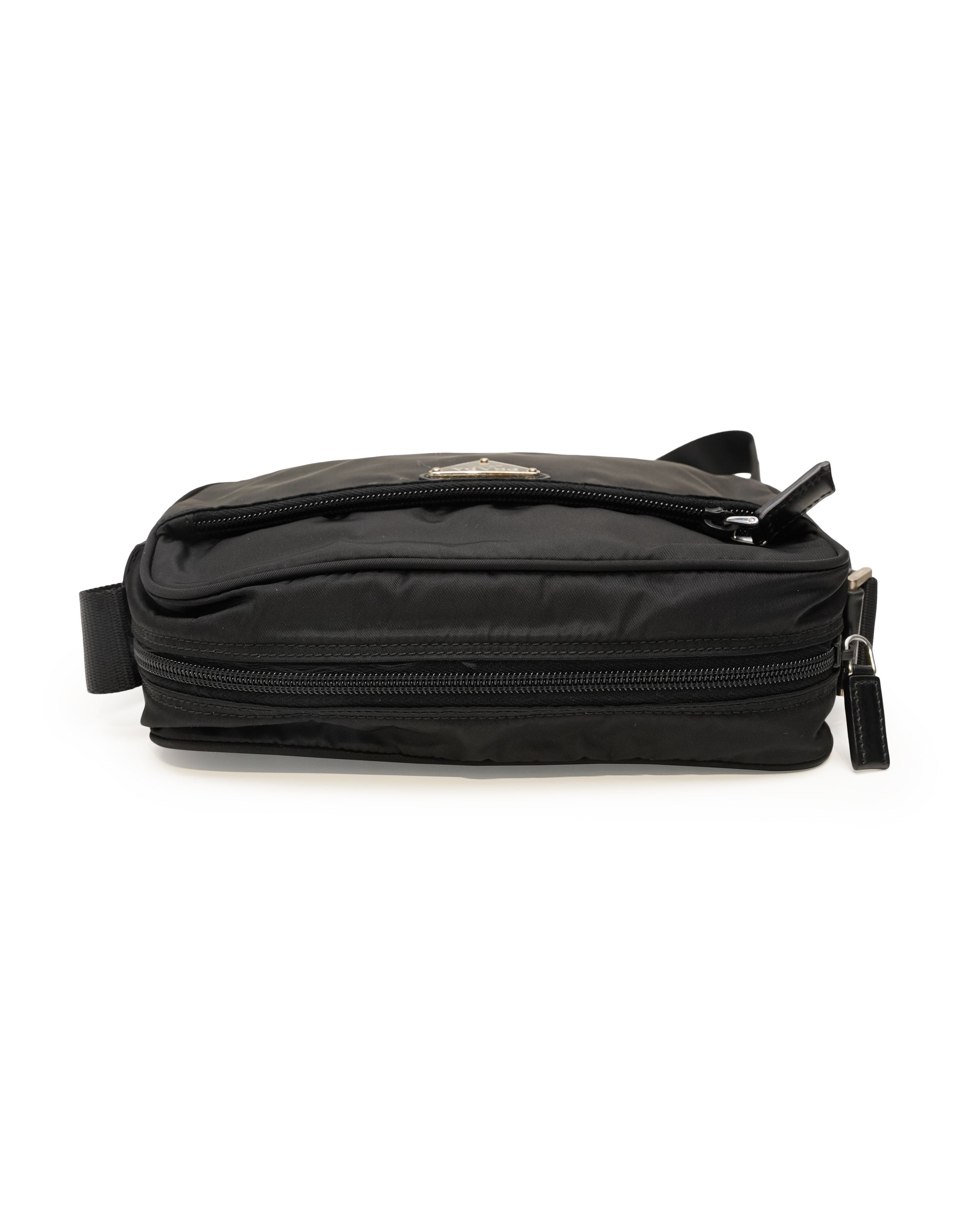 PRADA TESSUTO NYLON SHOULDER BAG IN BLACK - IDWX