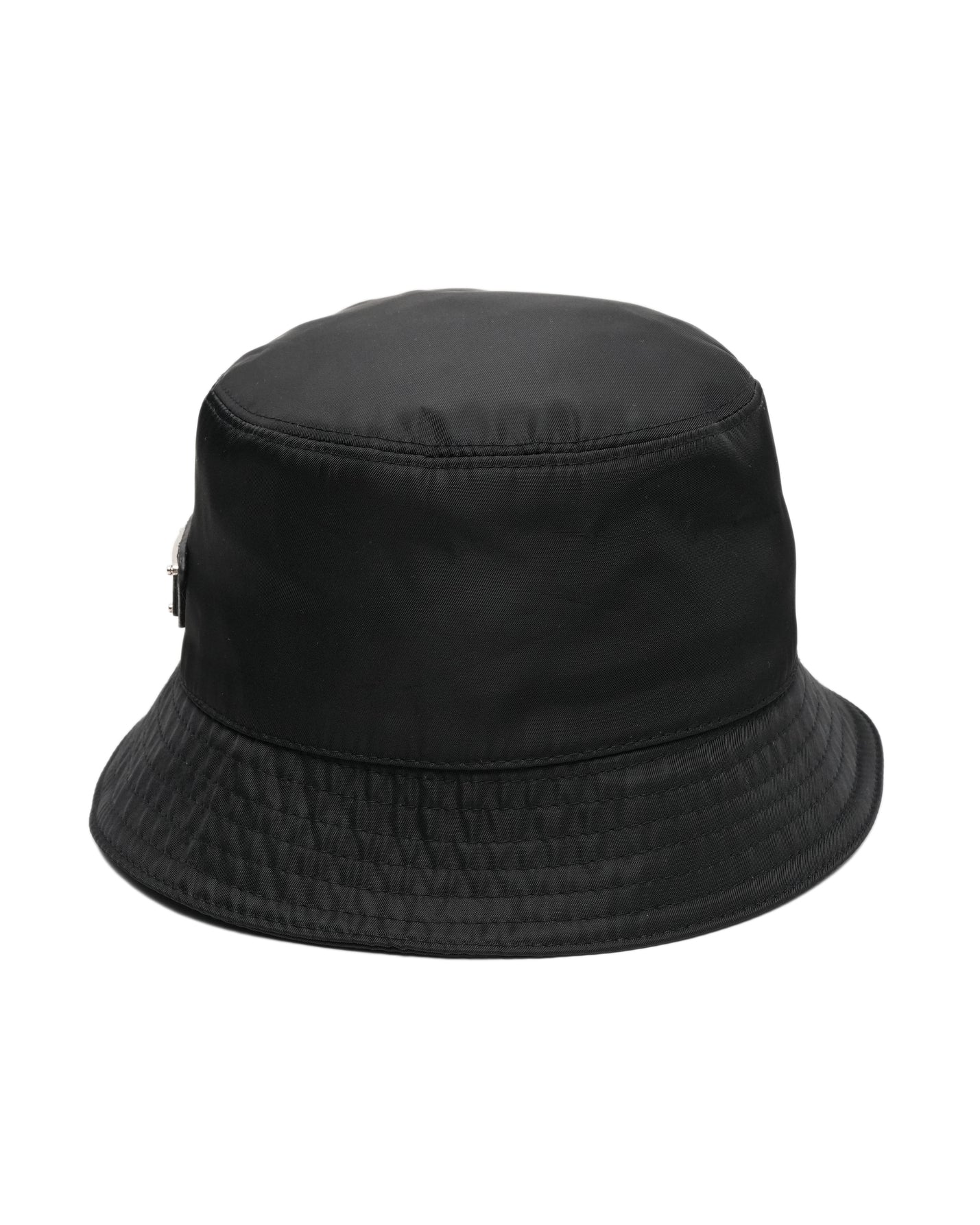 ★PRADA★ Triangle Logo Re-Nylon Bucket Hat Black 2HC1372DMI PRADA RE-NYLON BUCKET HAT BLACK TRIANGLE LOGO SIZE M - IDWX