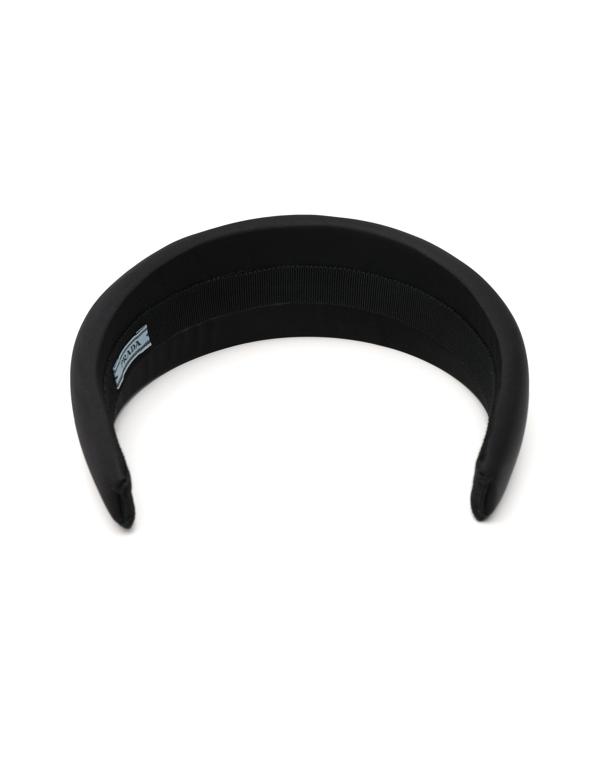 TESSUTO TRIANGLE LOGO HEADBAND BLACK