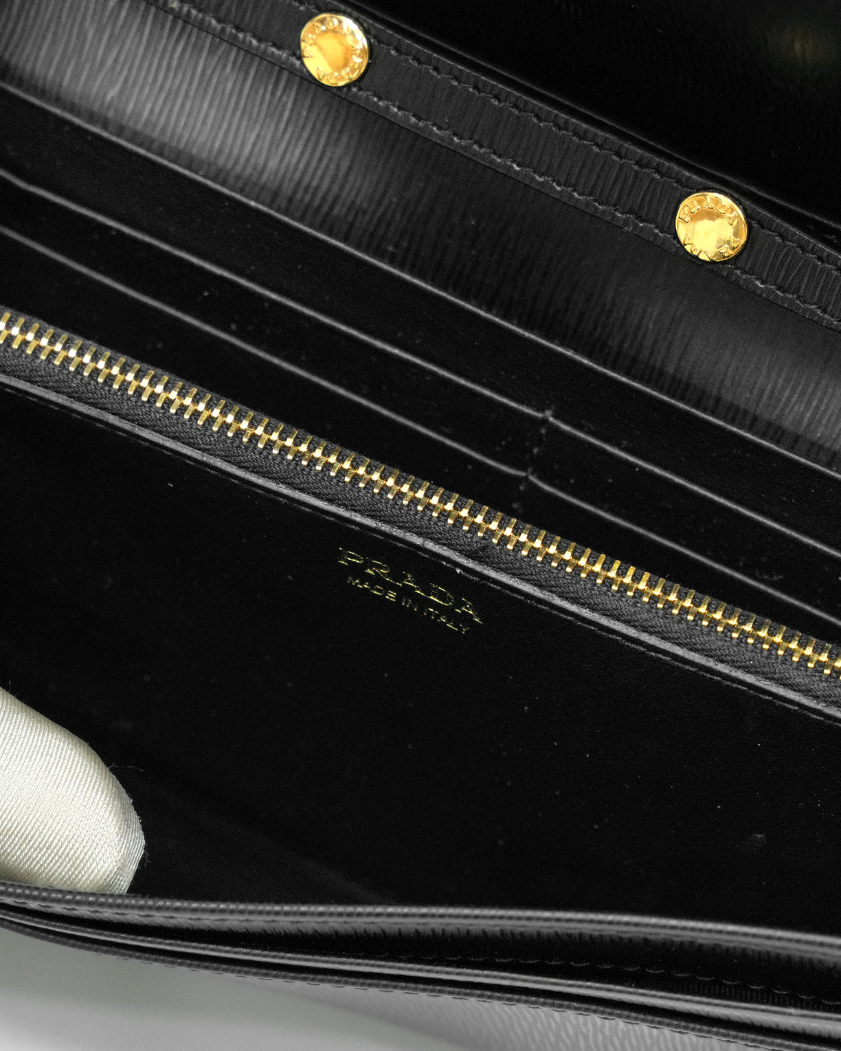 WALLET ON CHAIN BLACK