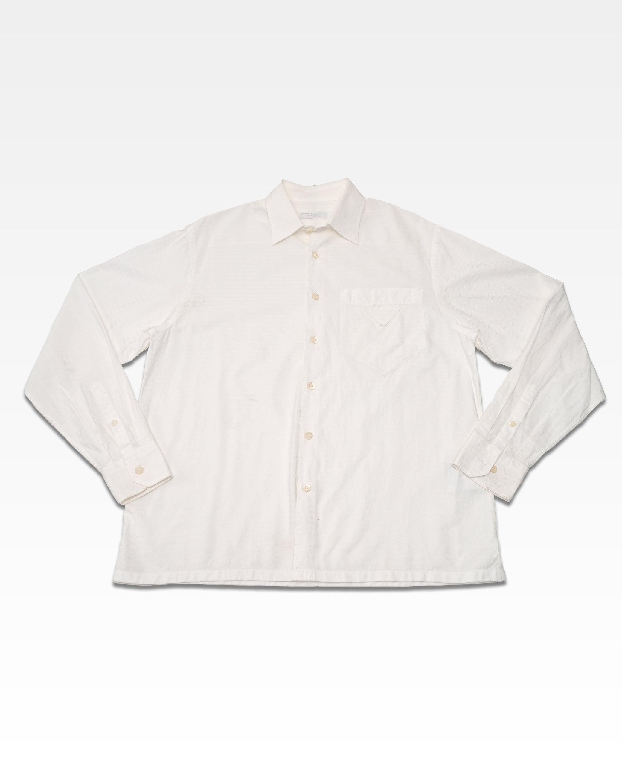 COTTON SHIRT WHITE UCN515 LOGO 2023