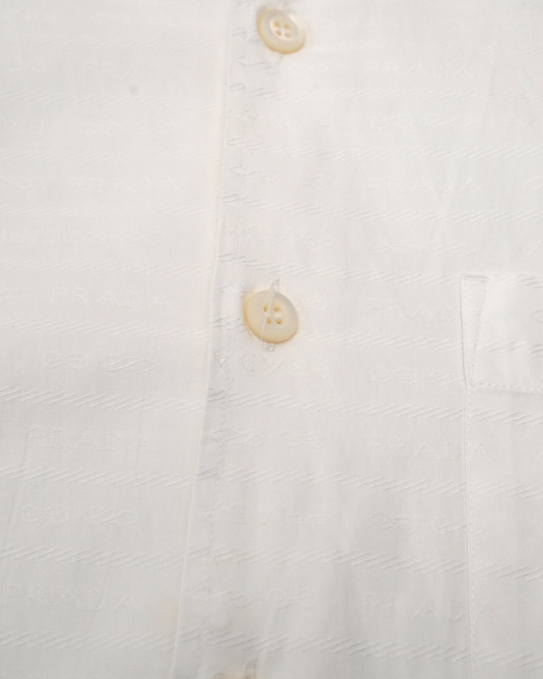 COTTON SHIRT WHITE UCN515 LOGO 2023