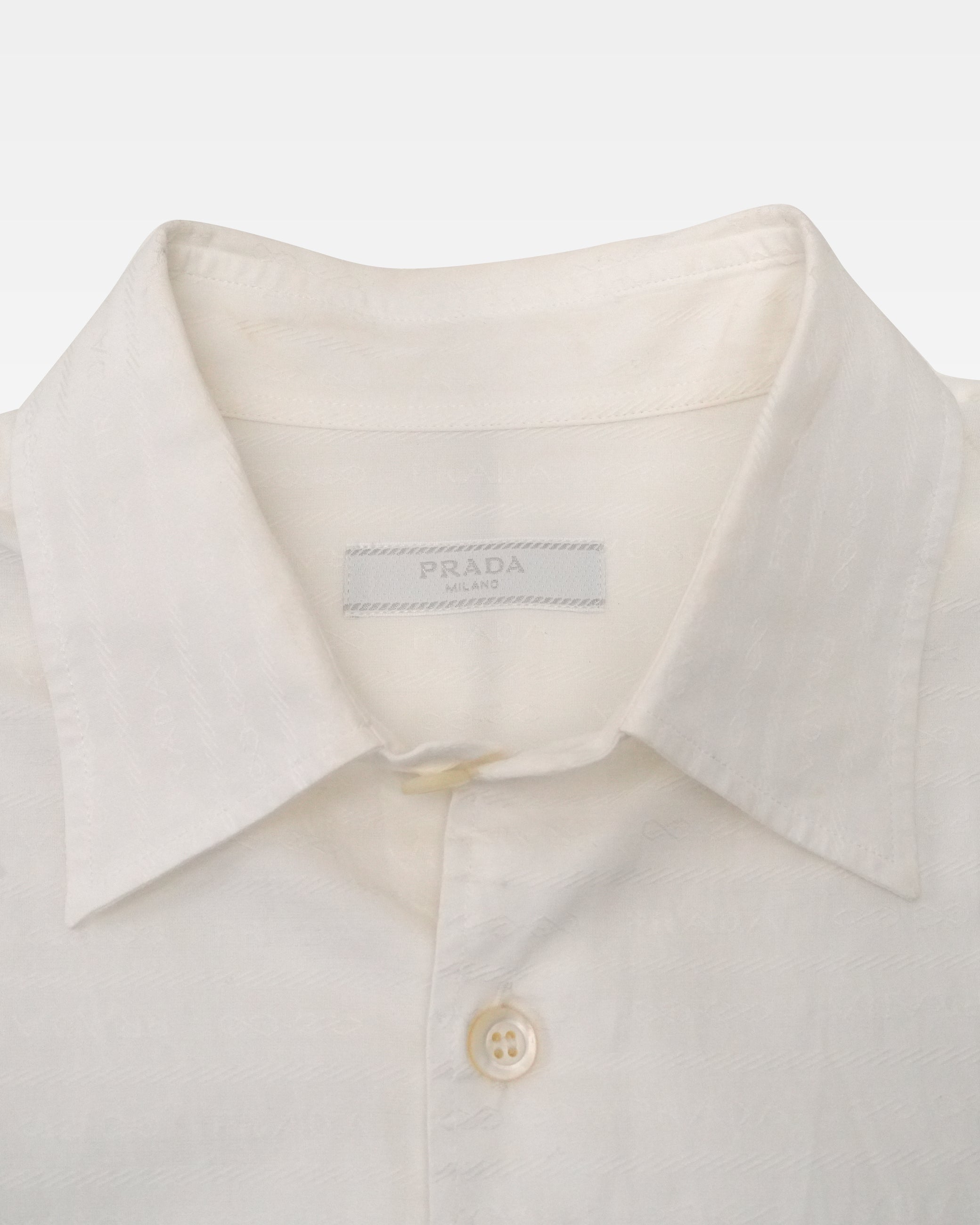 COTTON SHIRT WHITE UCN515 LOGO 2023