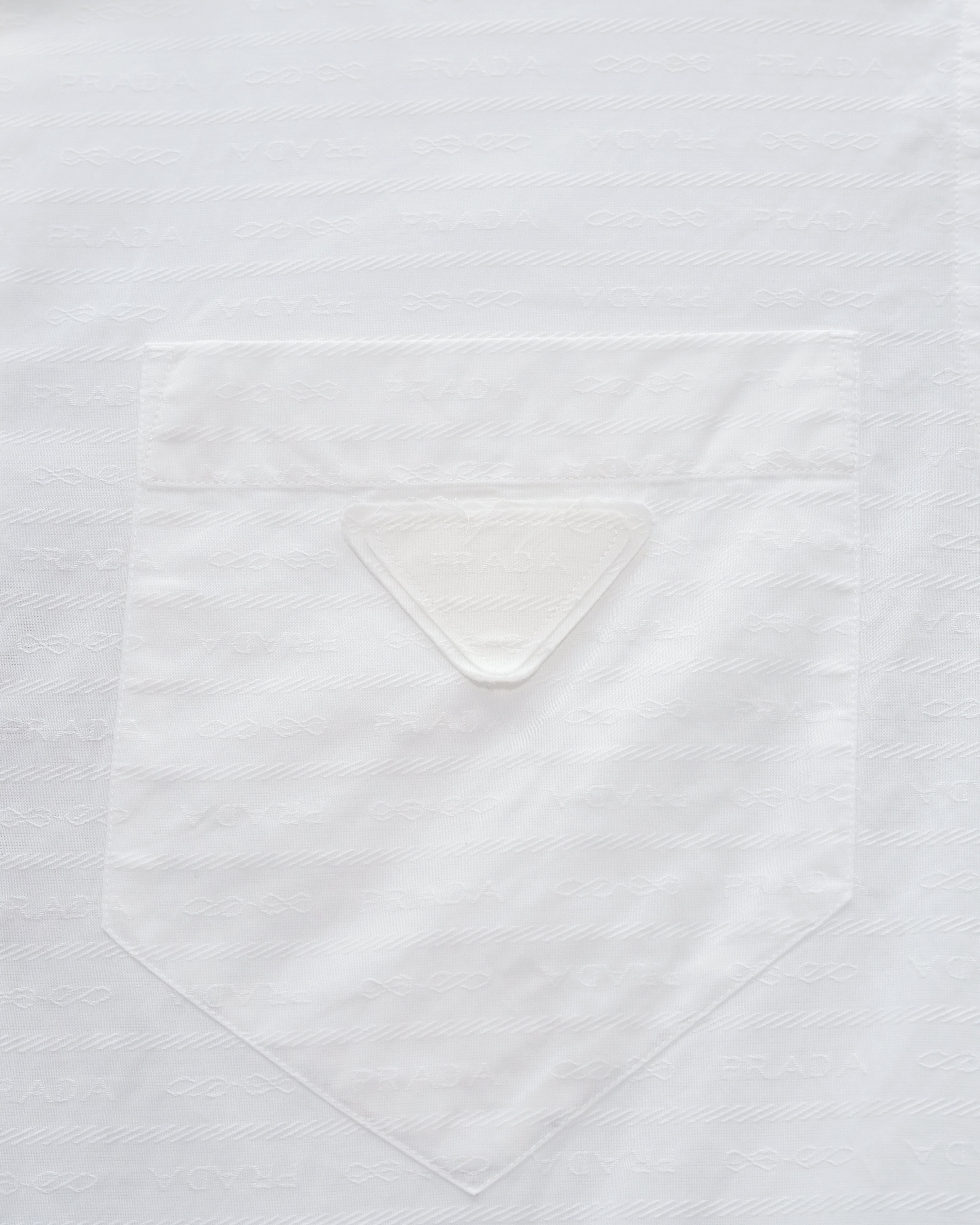 COTTON SHIRT WHITE UCN515 LOGO 2023