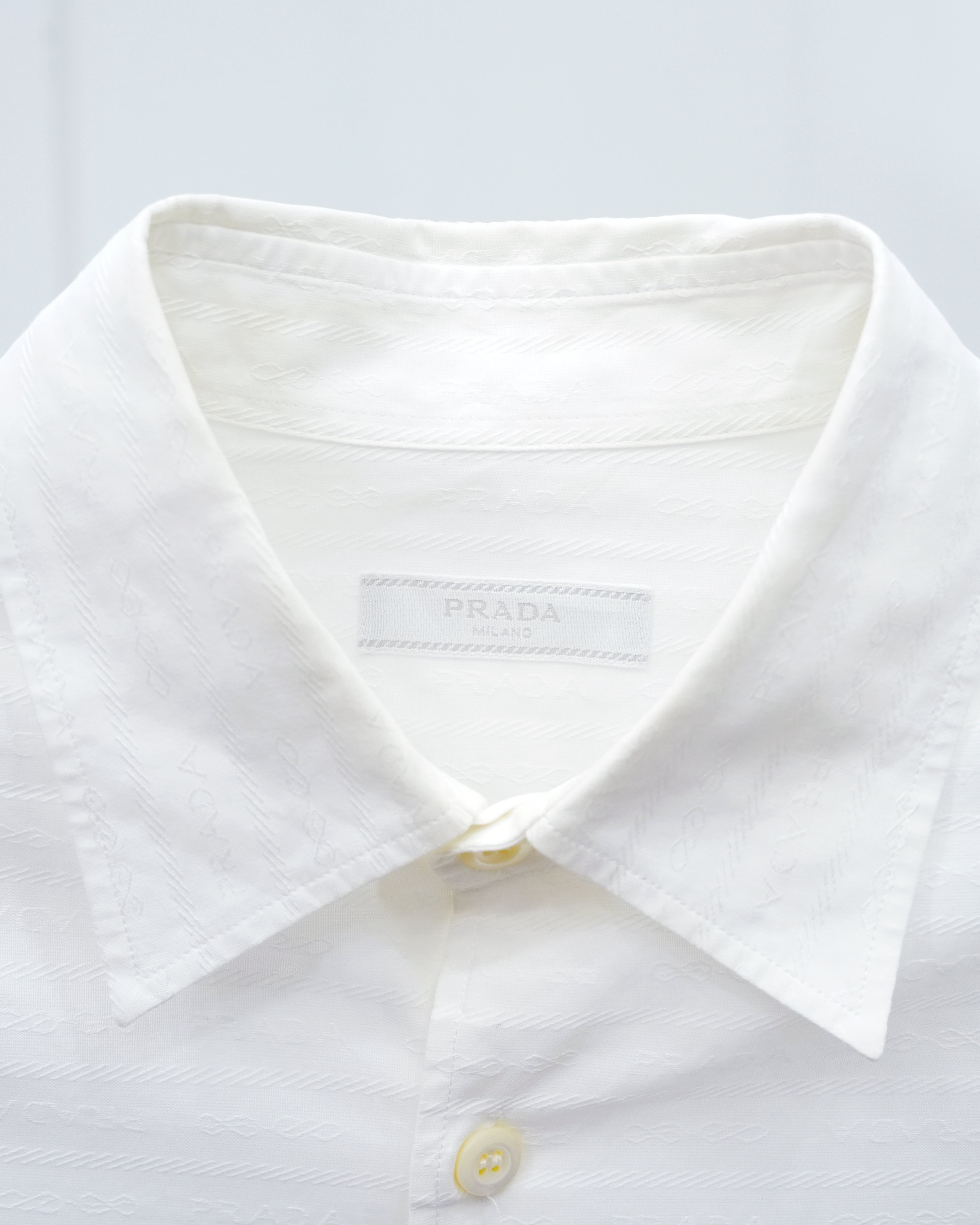 COTTON SHIRT WHITE UCN515 LOGO 2023