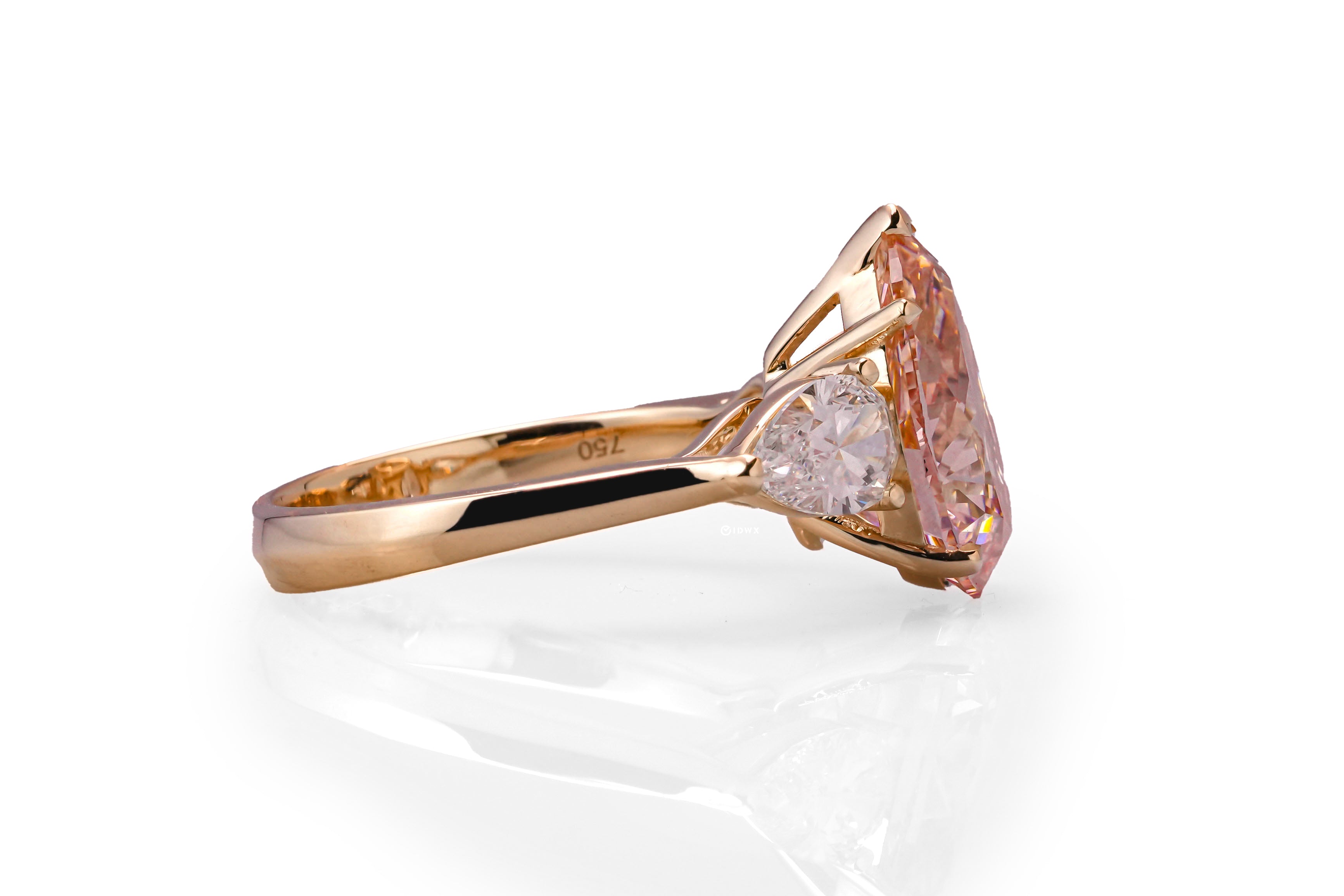 Pear Rosegold Ring