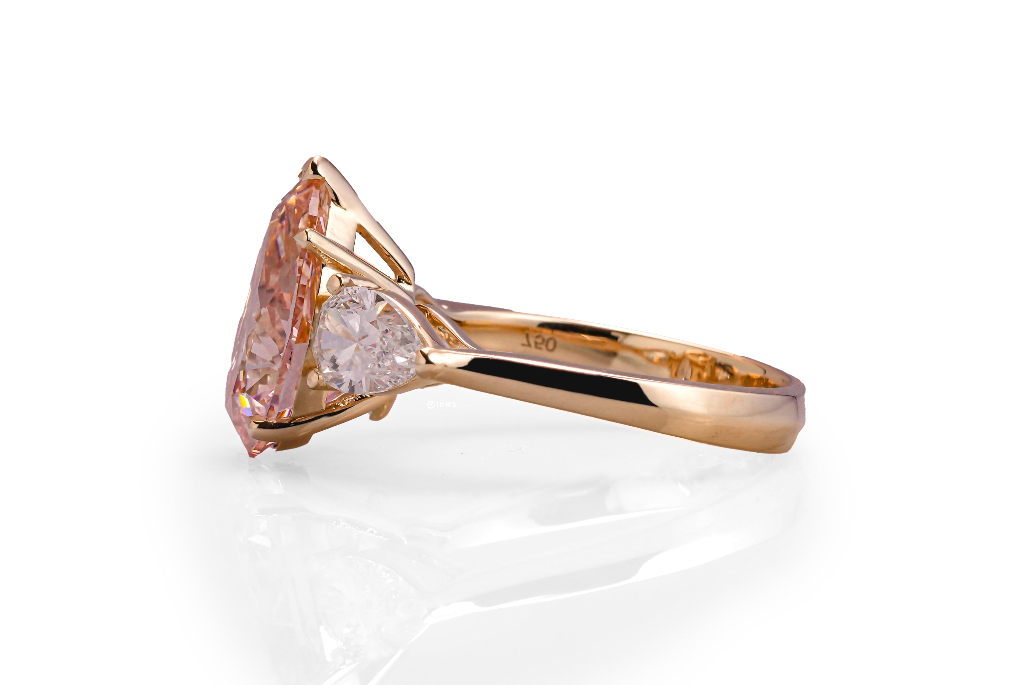 Pear Rosegold Ring