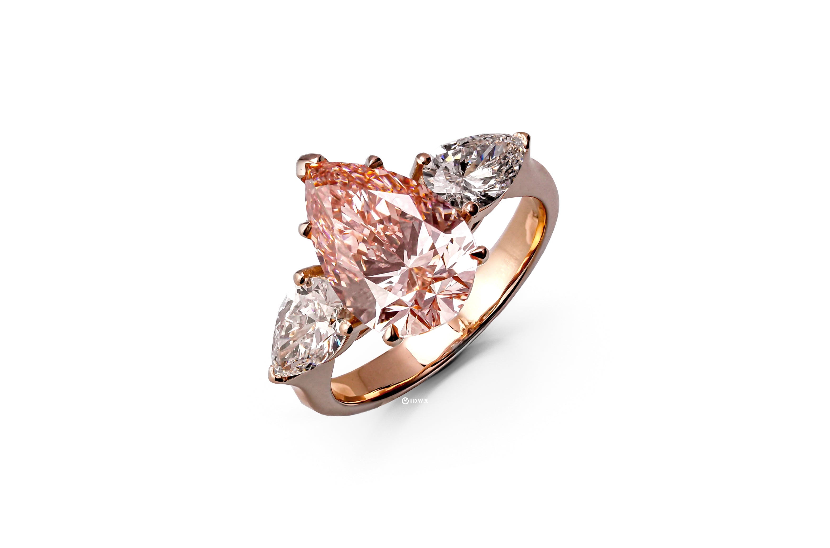 Pear Rosegold Ring