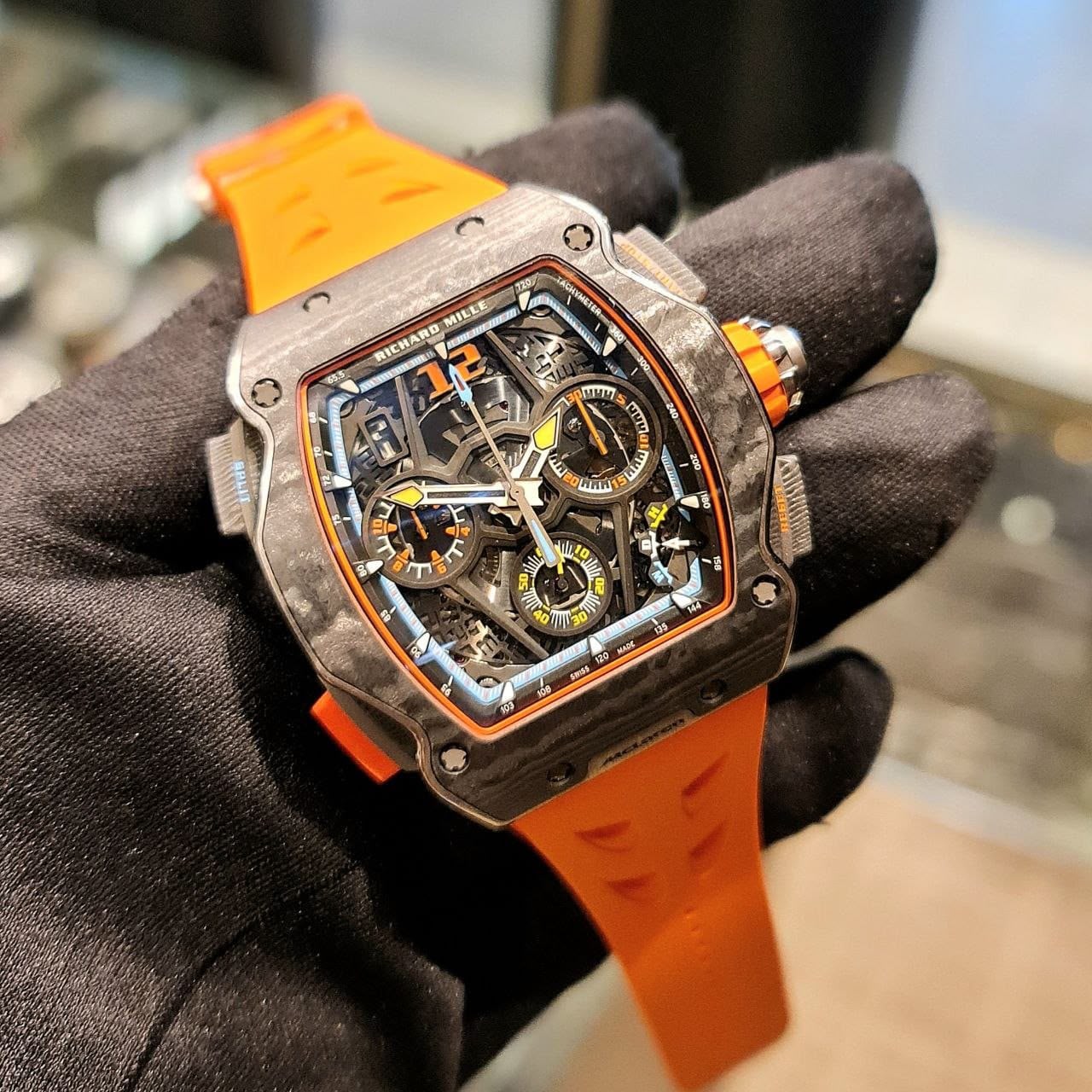 RM 65-01 'MCLAREN' BLACK CARBON TPT LIMITED EDITION (2025)