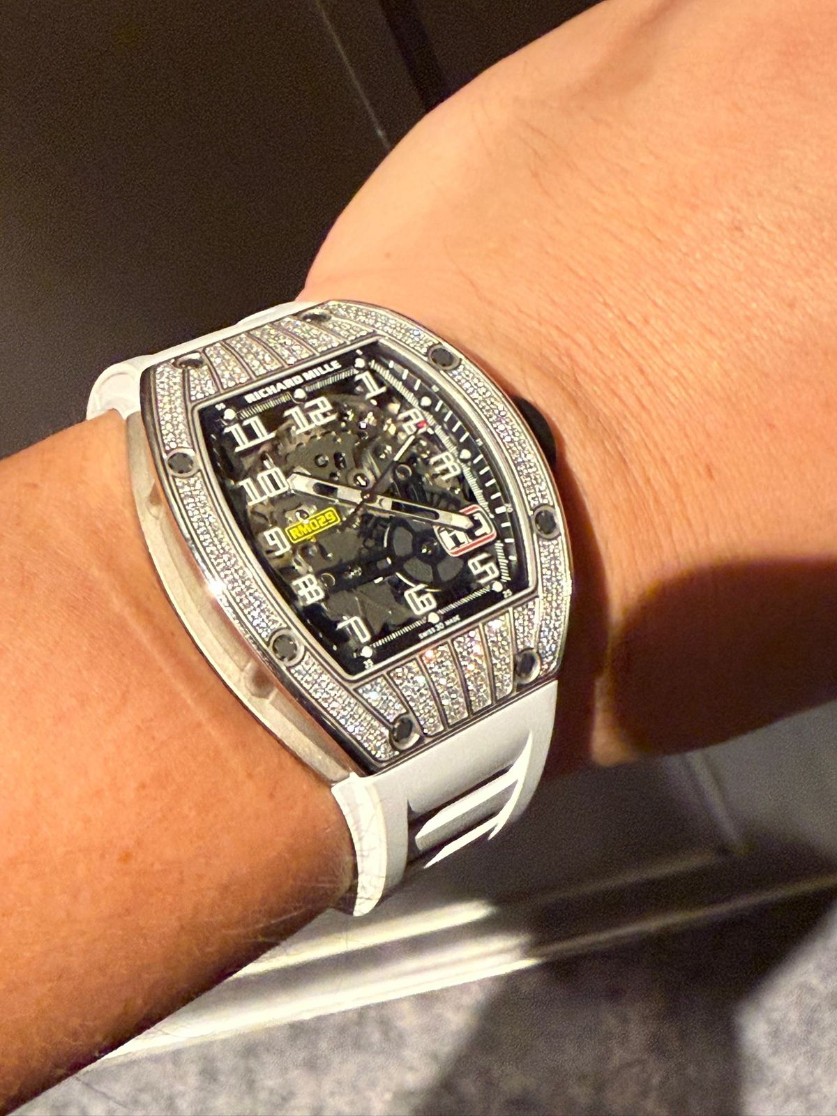 RICHARD MILLE RM 029 WHITEGOLD DIAMOND IDWX