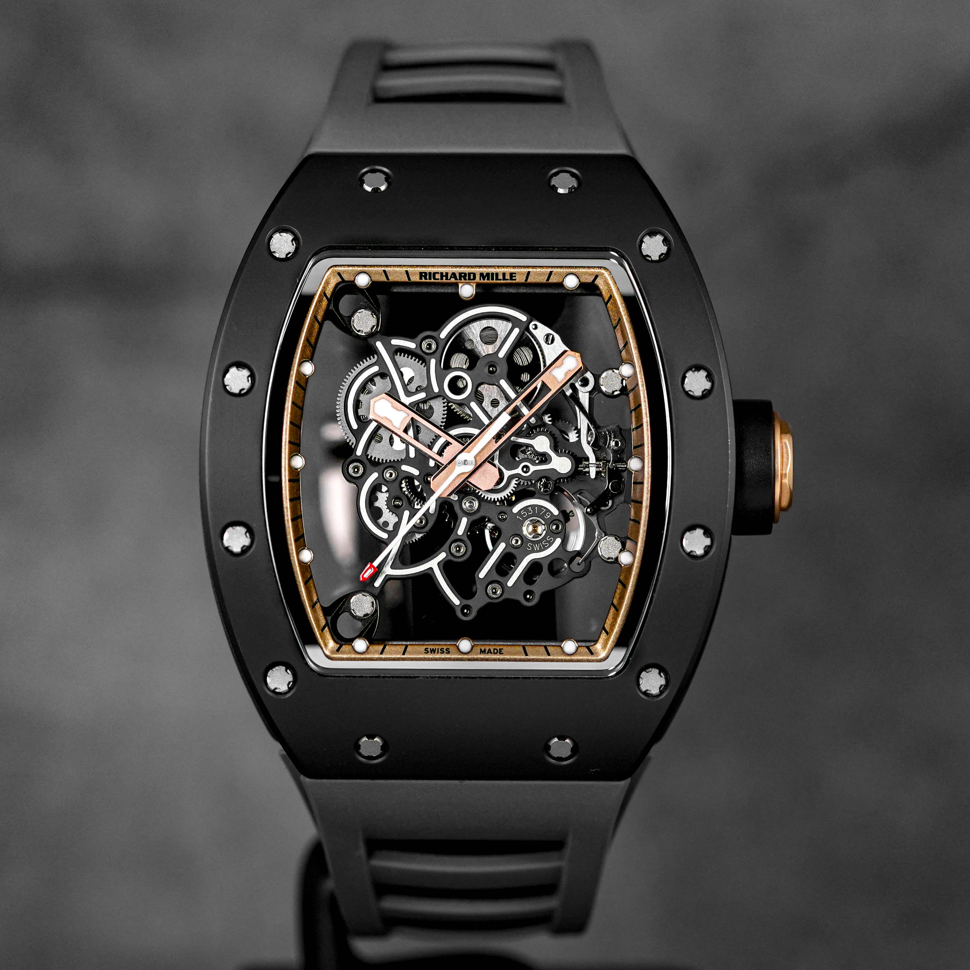 RICHARD MILLE RM 055 NTPT BUBBA WATSON BLACK ASIA EDITION (2014