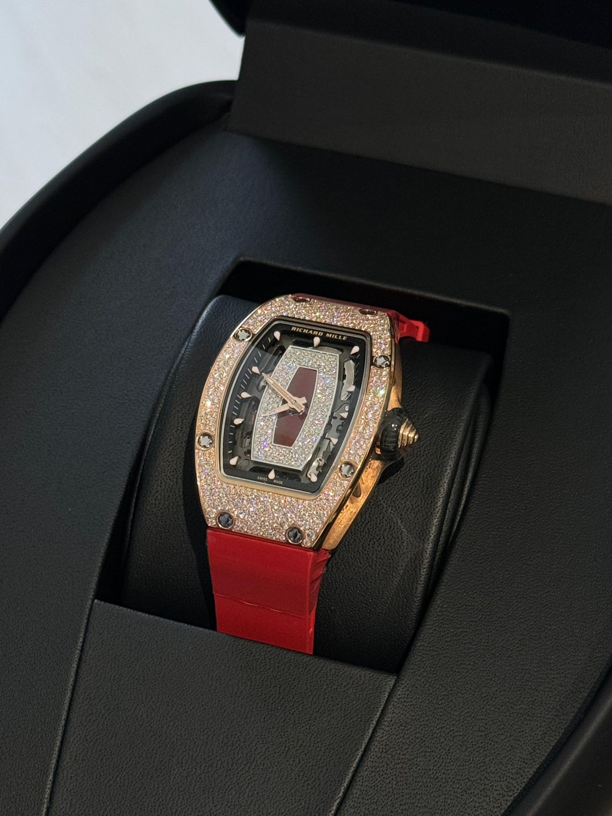 RM 07-01 ROSEGOLD DIAMOND RED JASPER DIAL (2024)