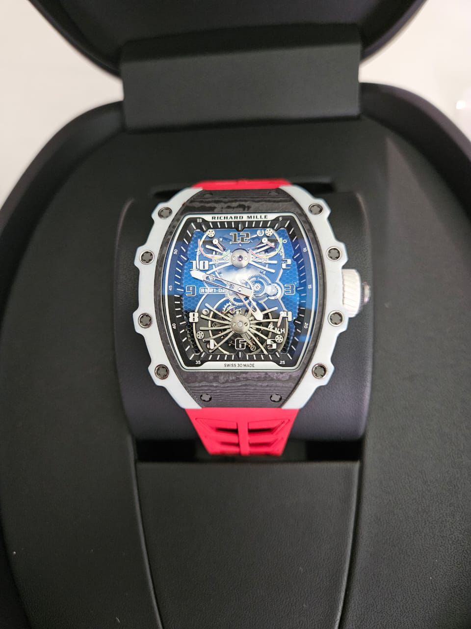 RICHARD MILLE RM 21-02 TOURBILLON AERODYNE WHITE CARBON TPT
