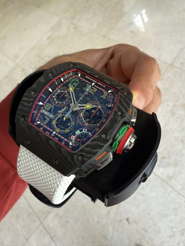 RM 65-01 CARBON NTPT SPLIT SECONDS CHRONOGRAPH (2023)