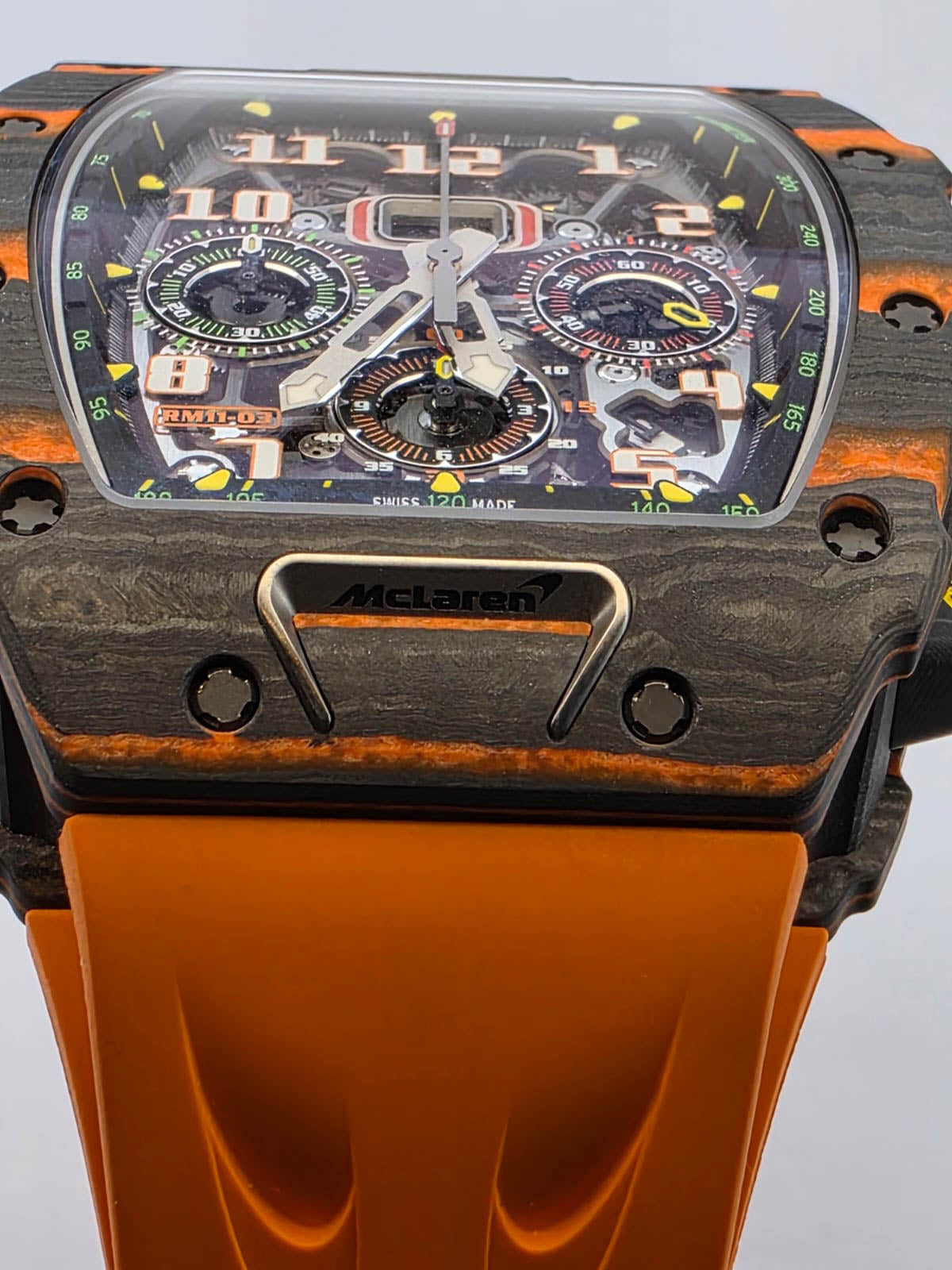 RM 11-03 'MCLAREN' TITANIUM FLYBACK CHRONOGRAPH LIMITED EDITION (2018)