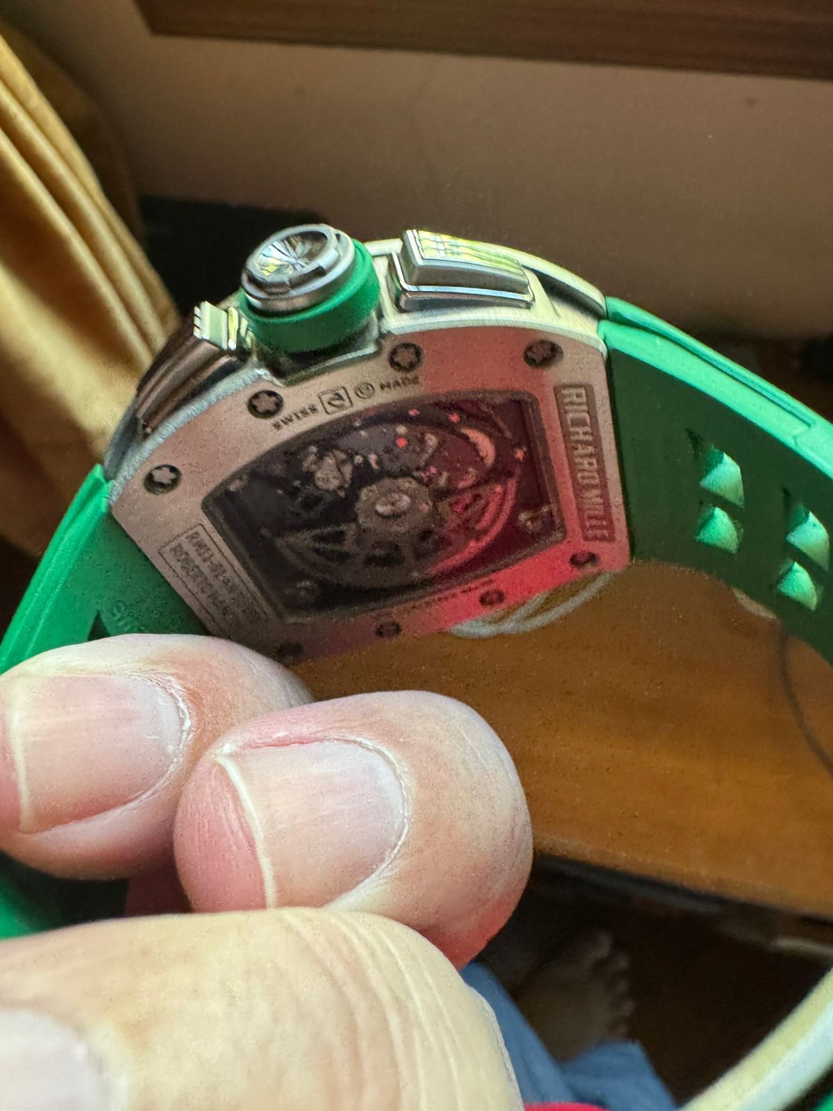 RM 11-01 TITANIUM ROBERTO MANCINI FLYBACK CHRONOGRAPH (2015)