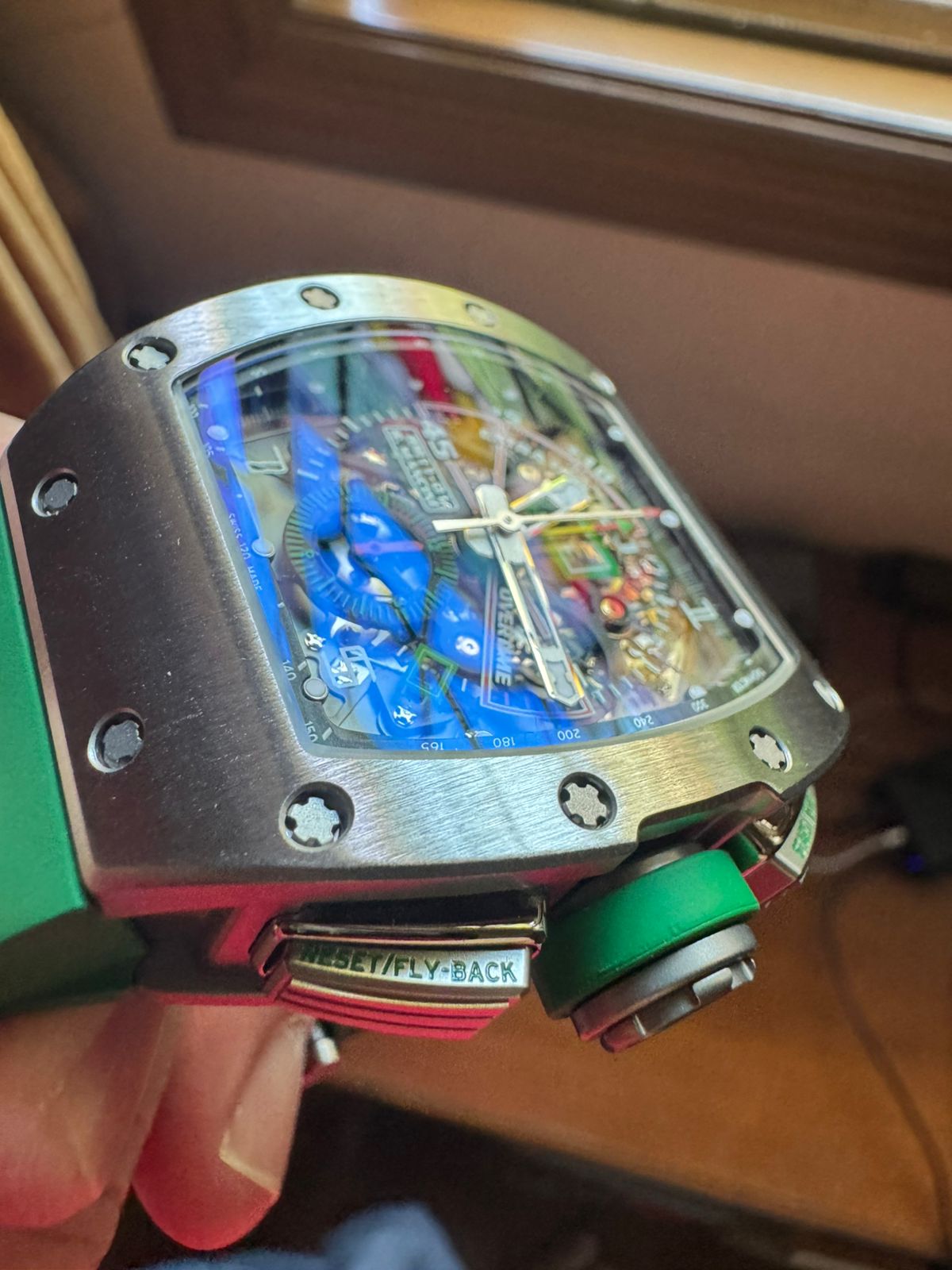 RM 11-01 TITANIUM ROBERTO MANCINI FLYBACK CHRONOGRAPH (2015)