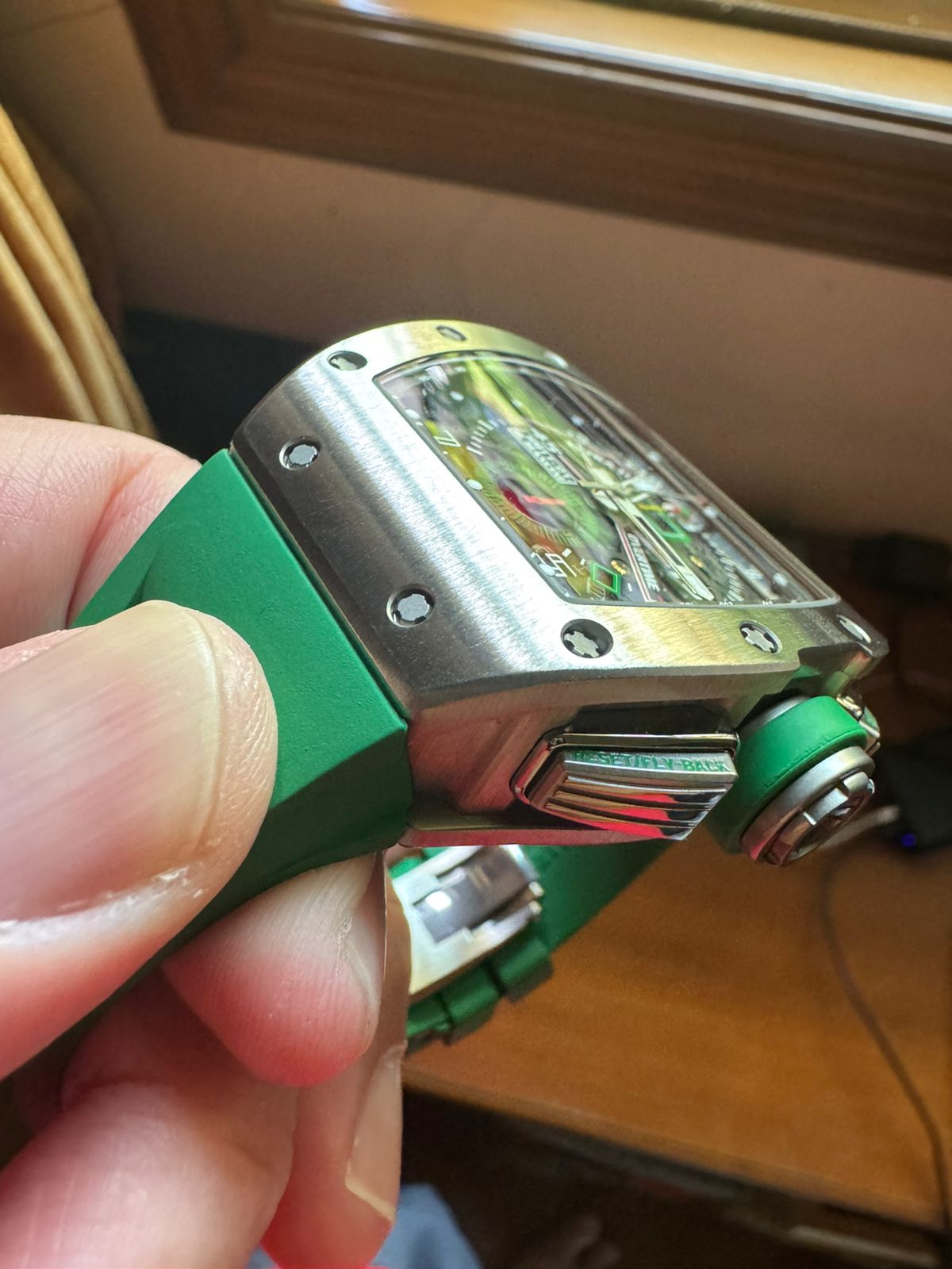 RM 11-01 TITANIUM ROBERTO MANCINI FLYBACK CHRONOGRAPH (2015)
