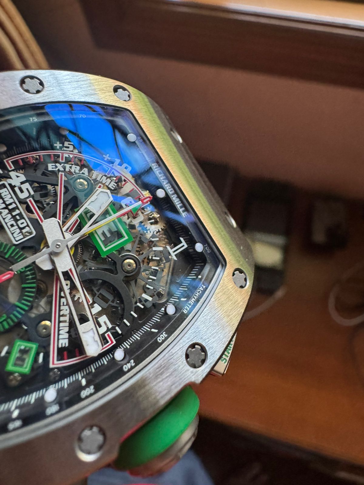 RM 11-01 TITANIUM ROBERTO MANCINI FLYBACK CHRONOGRAPH (2015)