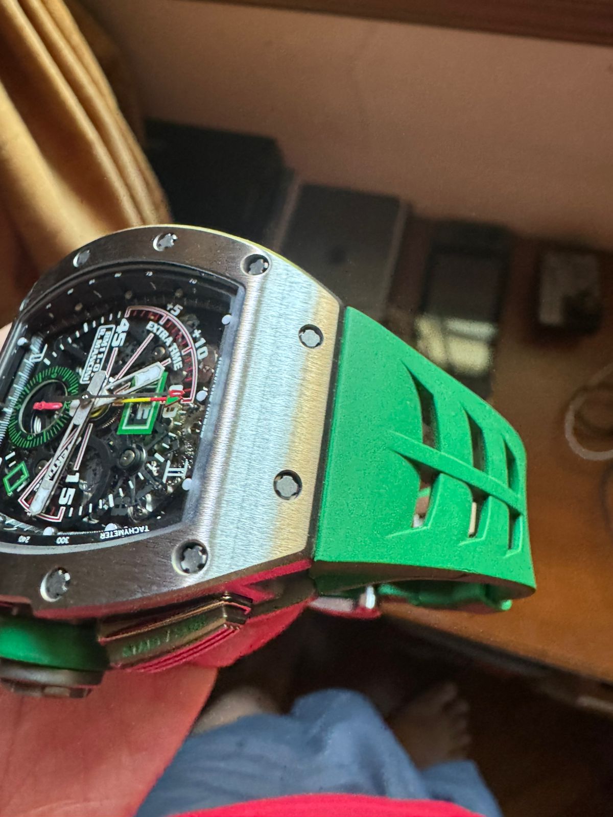 RM 11-01 TITANIUM ROBERTO MANCINI FLYBACK CHRONOGRAPH (2015)
