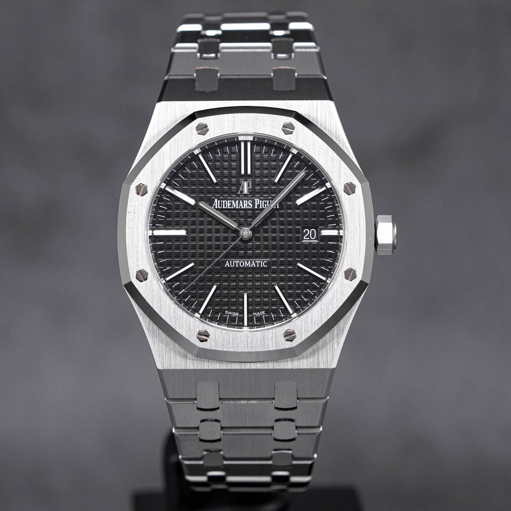 AUDEMARS PIGUET ROYAL OAK 41MM 15400 BLACK DIAL 2018