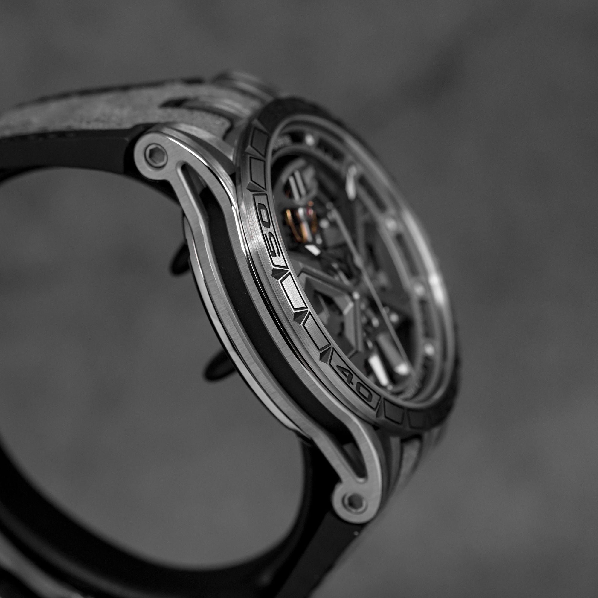 EXCALIBUR SPIDER MONOBALANCIER HURACAN 45MM TITANIUM GREY (2026)