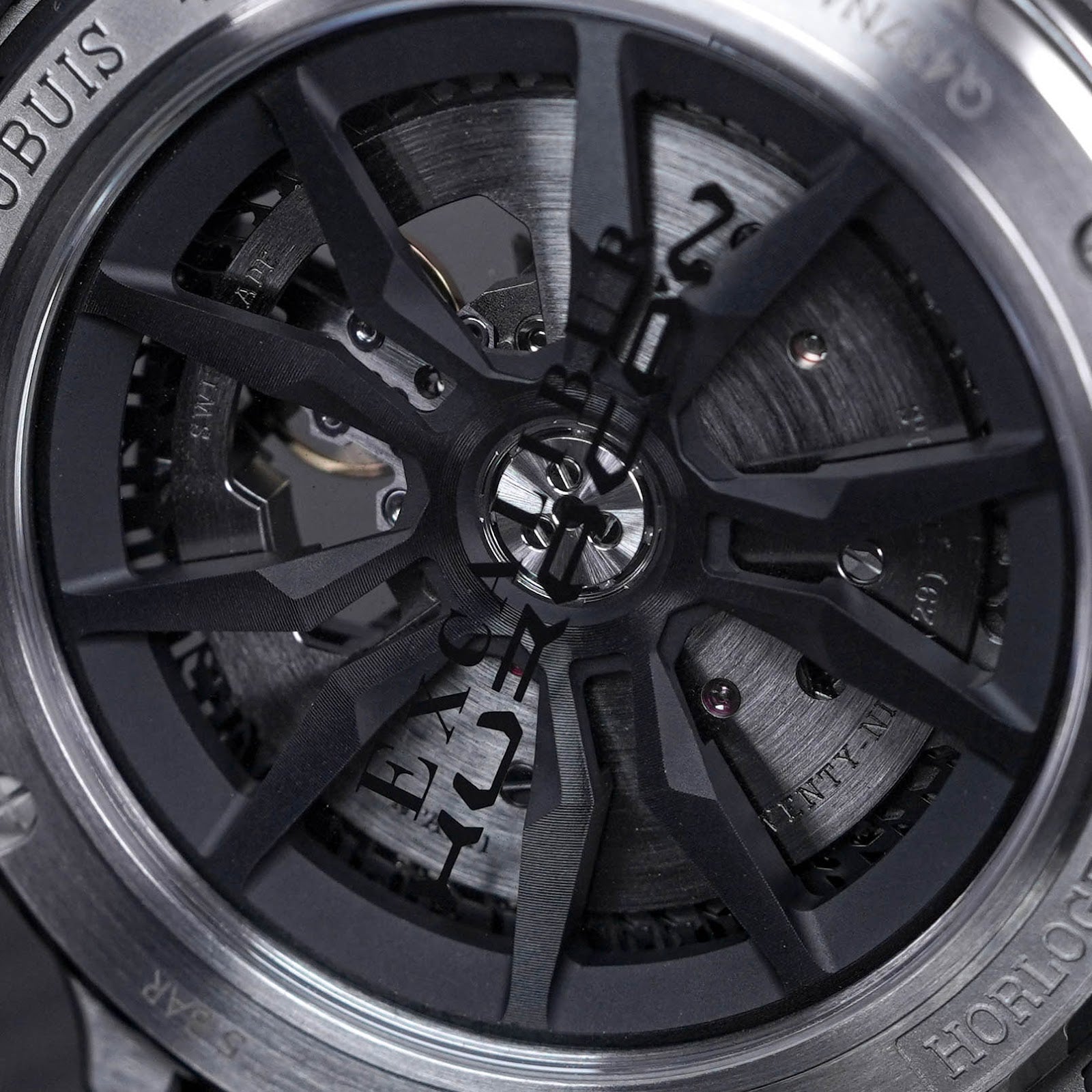 EXCALIBUR SPIDER MONOBALANCIER HURACAN 45MM TITANIUM GREY (2026)