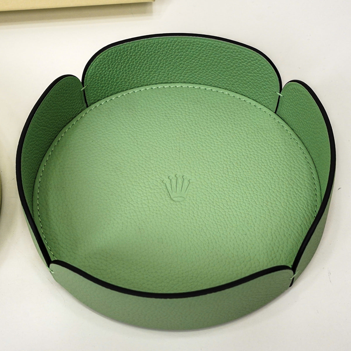 2 SET LEATHER TRAY