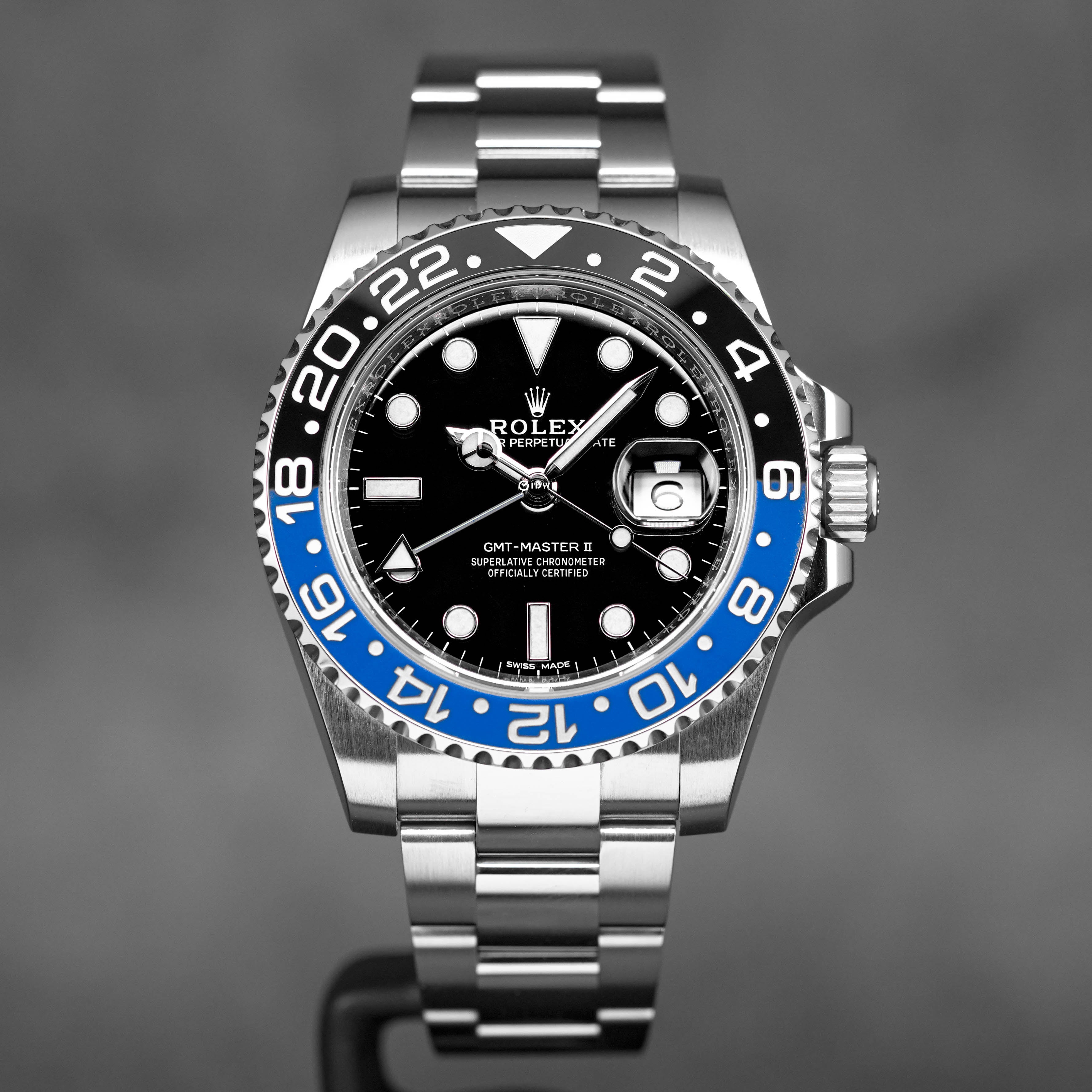 ROLEX GMT MASTER-II 'BATMAN' (2018) IDWX1