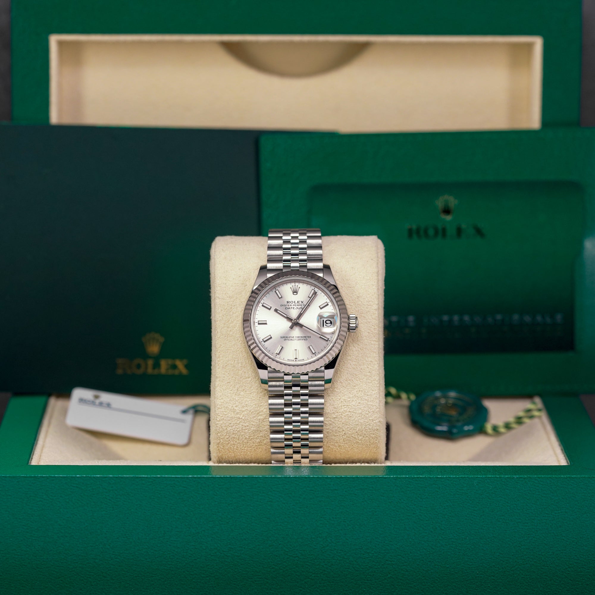 DATEJUST 31MM SILVER DIAL (2020)