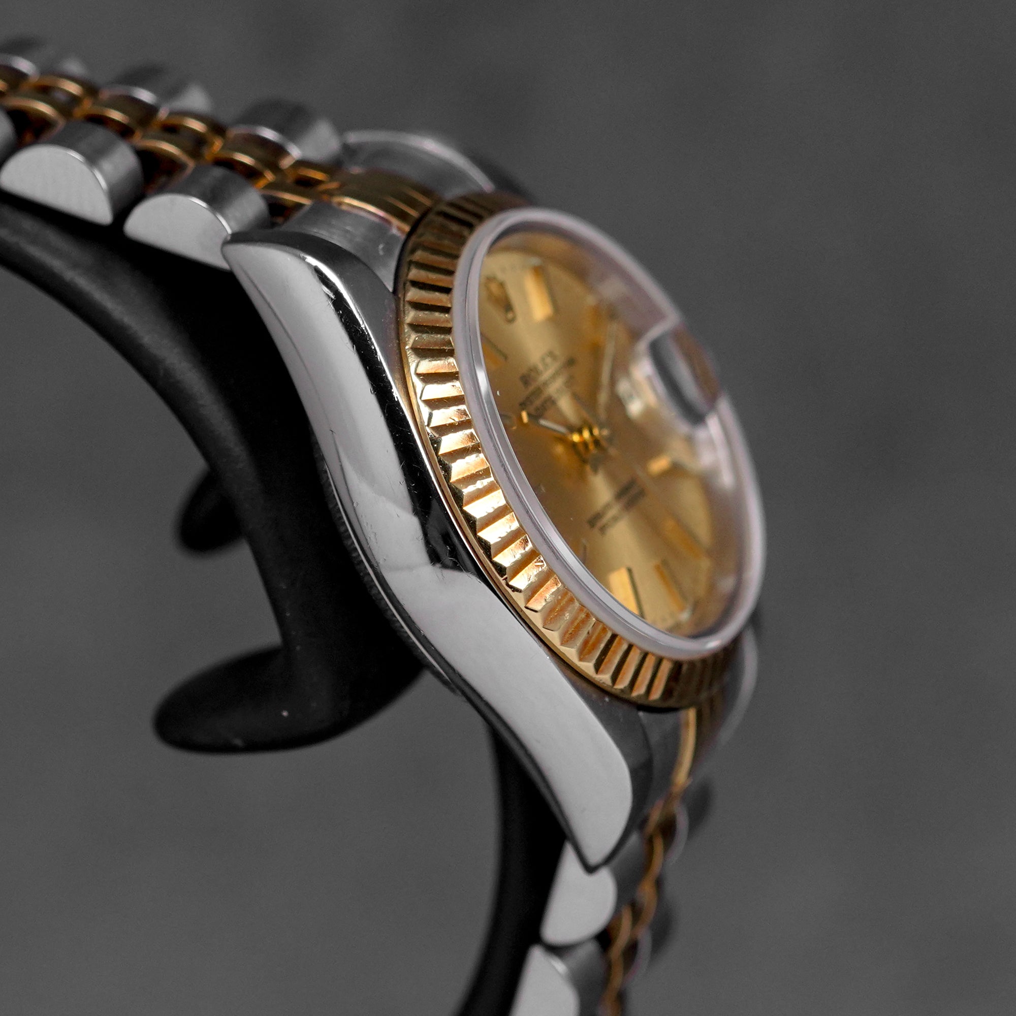 DATEJUST 26MM TWOTONE YELLOWGOLD CHAMPAGNE DIAL (2004)