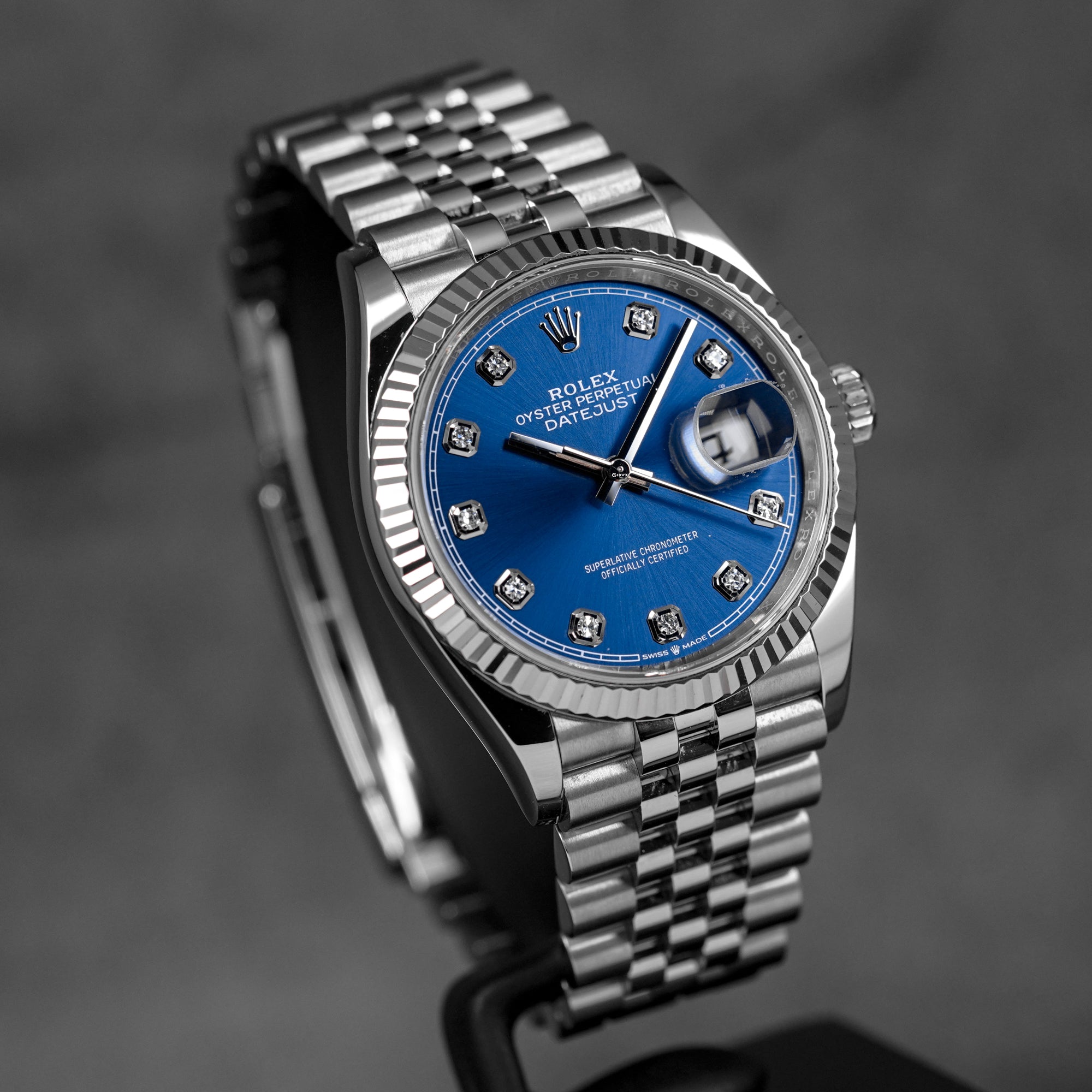 DATEJUST 36MM BLUE DIAMOND DIAL (2022)