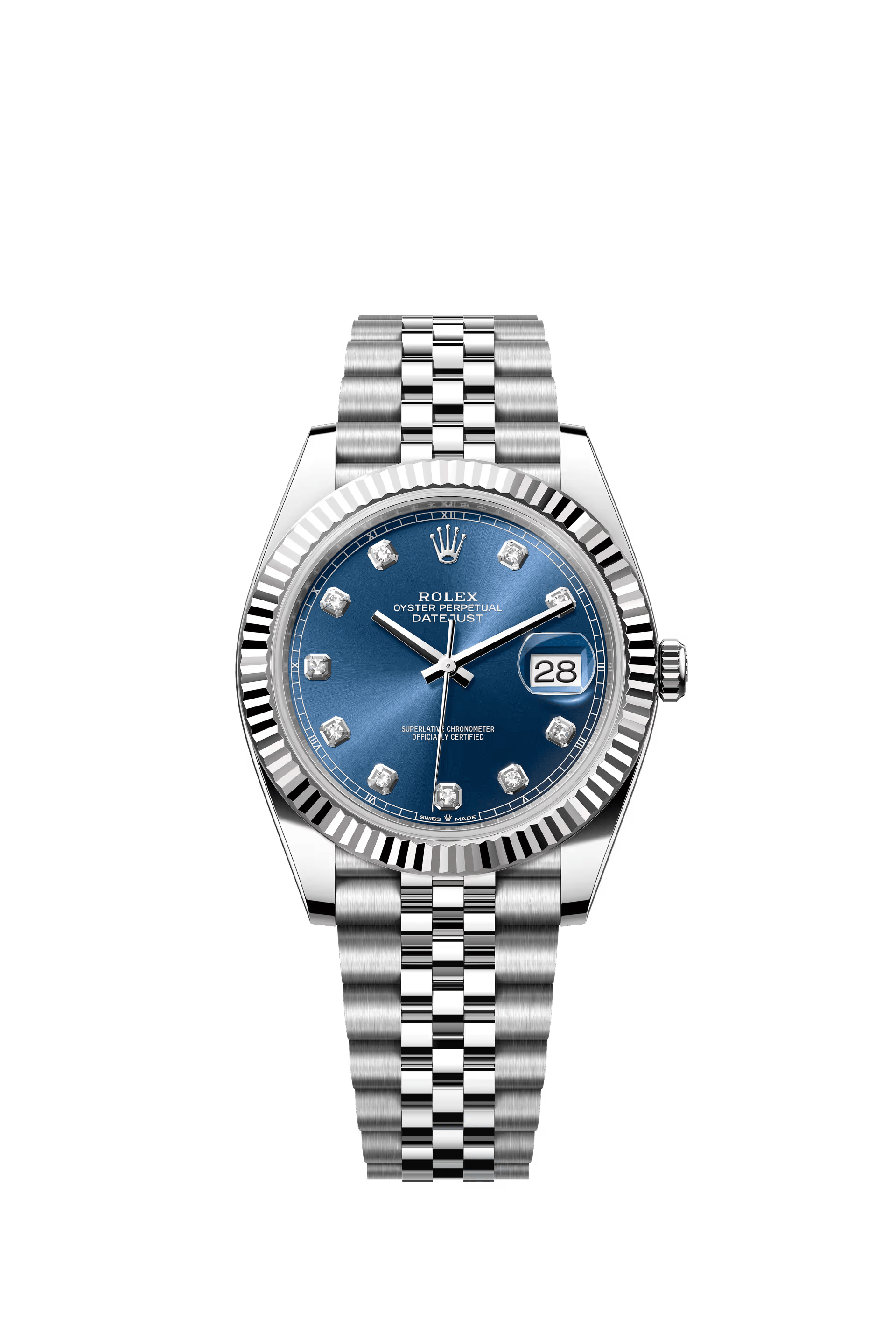 DATEJUST 41MM BLUE DIAMOND DIAL (2026)