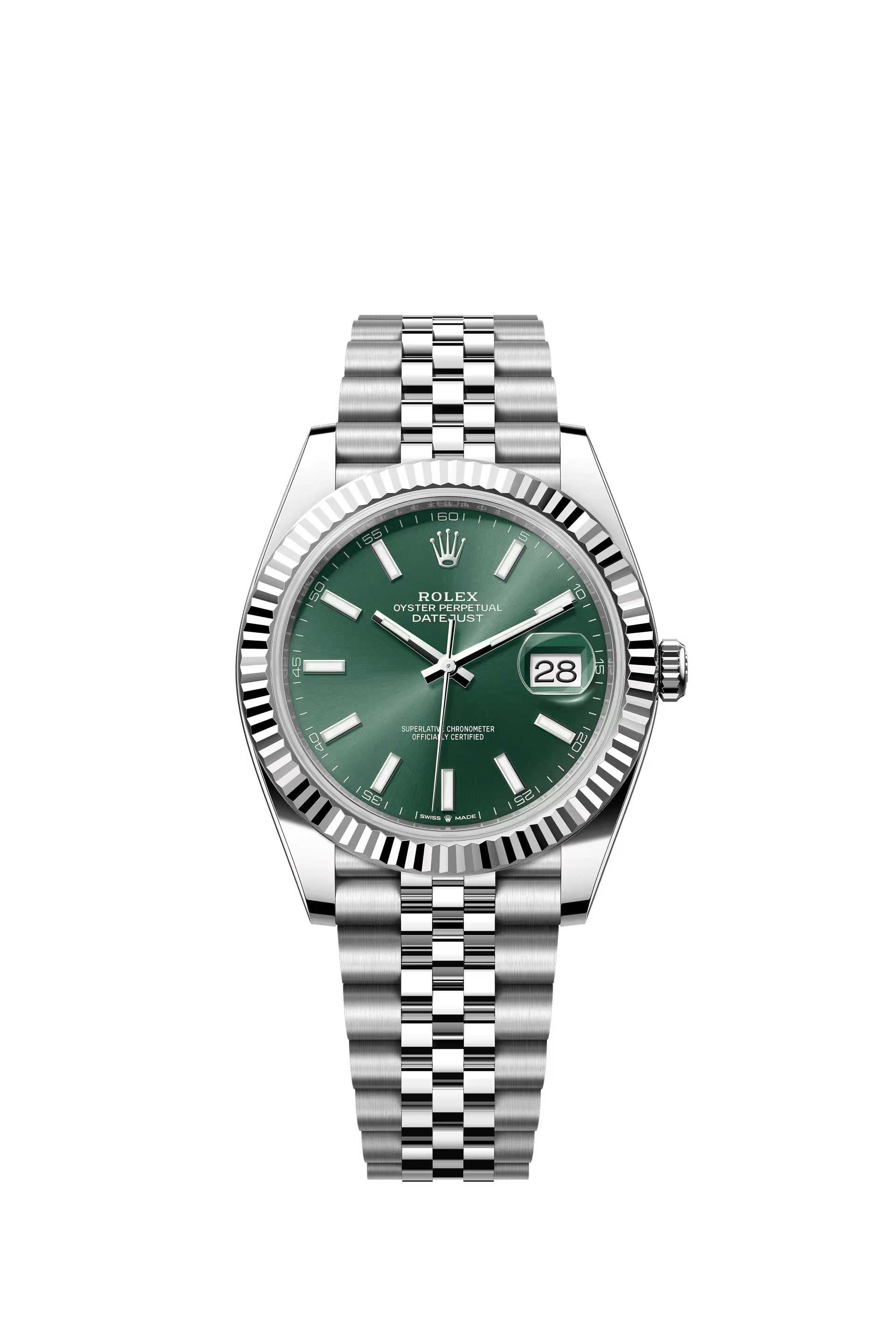 DATEJUST 41MM MINT GREEN DIAL (2026)