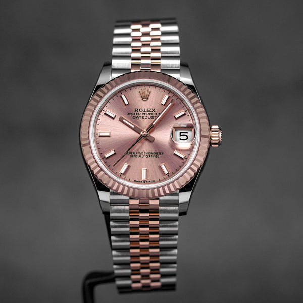 DATEJUST 31MM TWOTONE ROSEGOLD SALMON DIAL (2024)