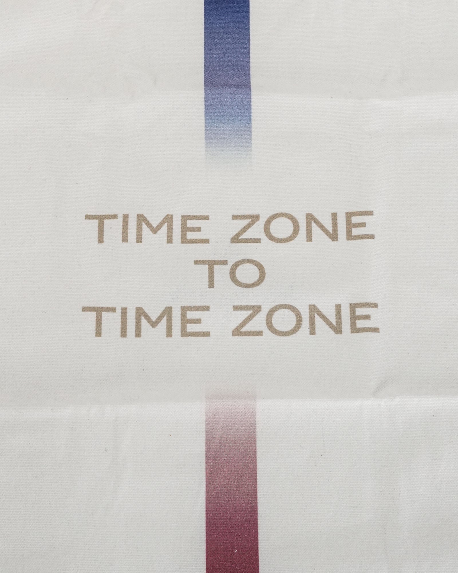 GMT 'TIME ZONE TO TO TIME ZONE' TOTE BAG 2025