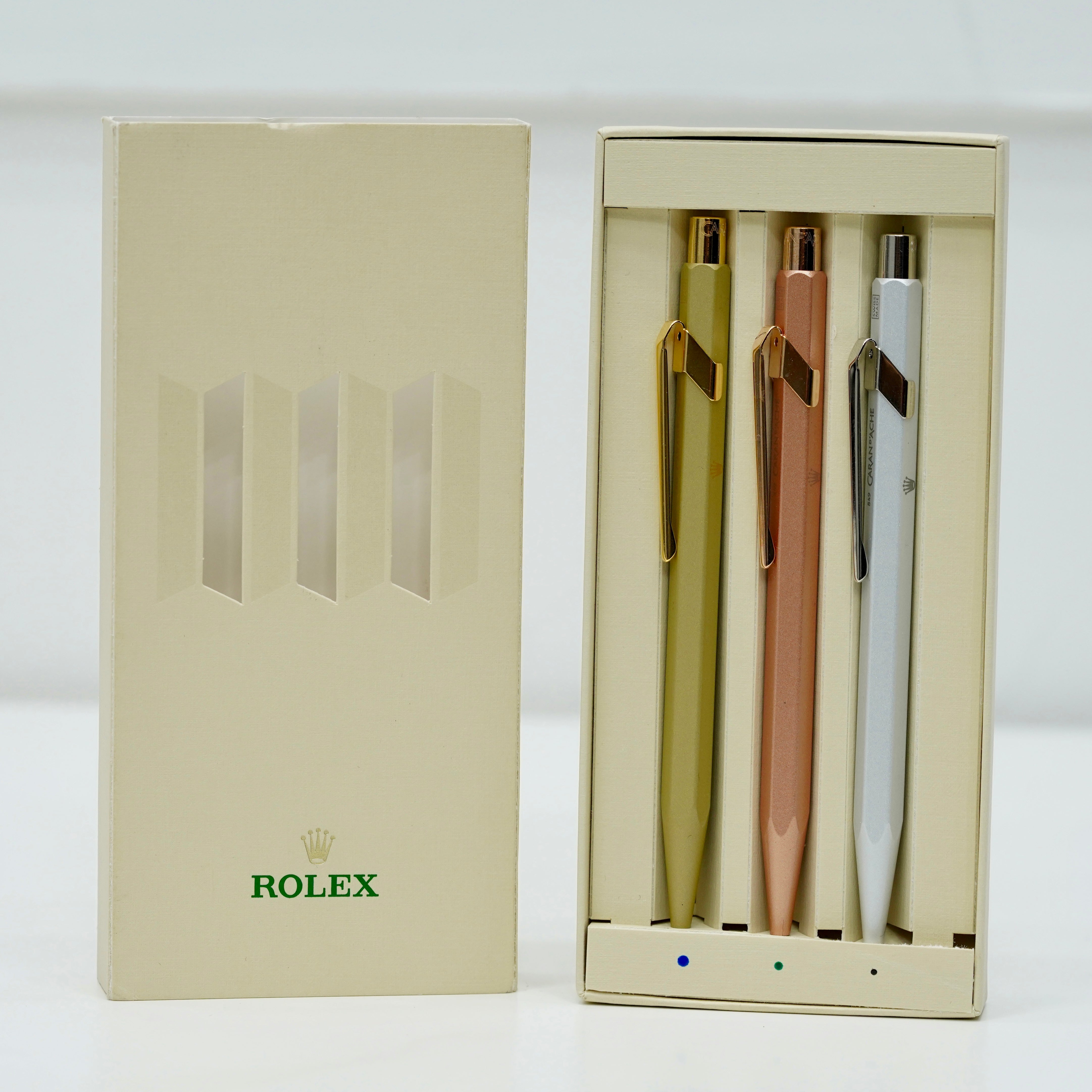 NOVELTY CARAN D'ACHE BALLPOINT (SET OF 3)