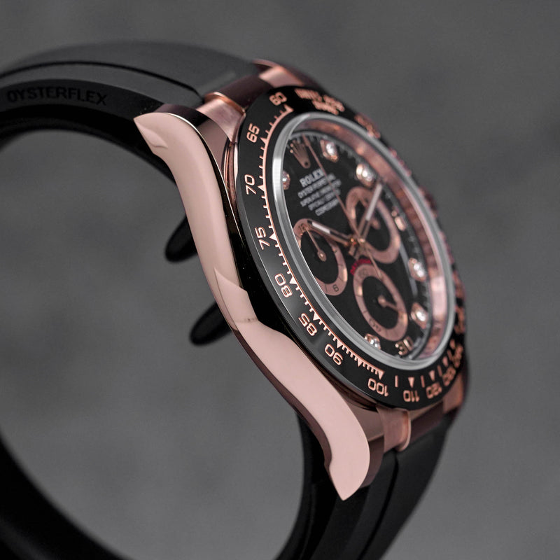 DAYTONA OYSTERFLEX ROSEGOLD BLACK DIAMOND DIAL (2023)