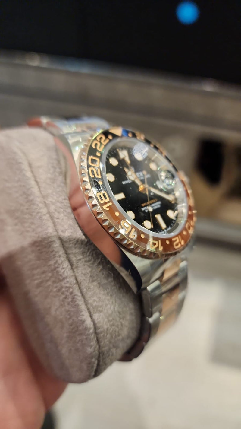 GMT MASTER-II TWOTONE ROSEGOLD 'ROOTBEER' (2020)