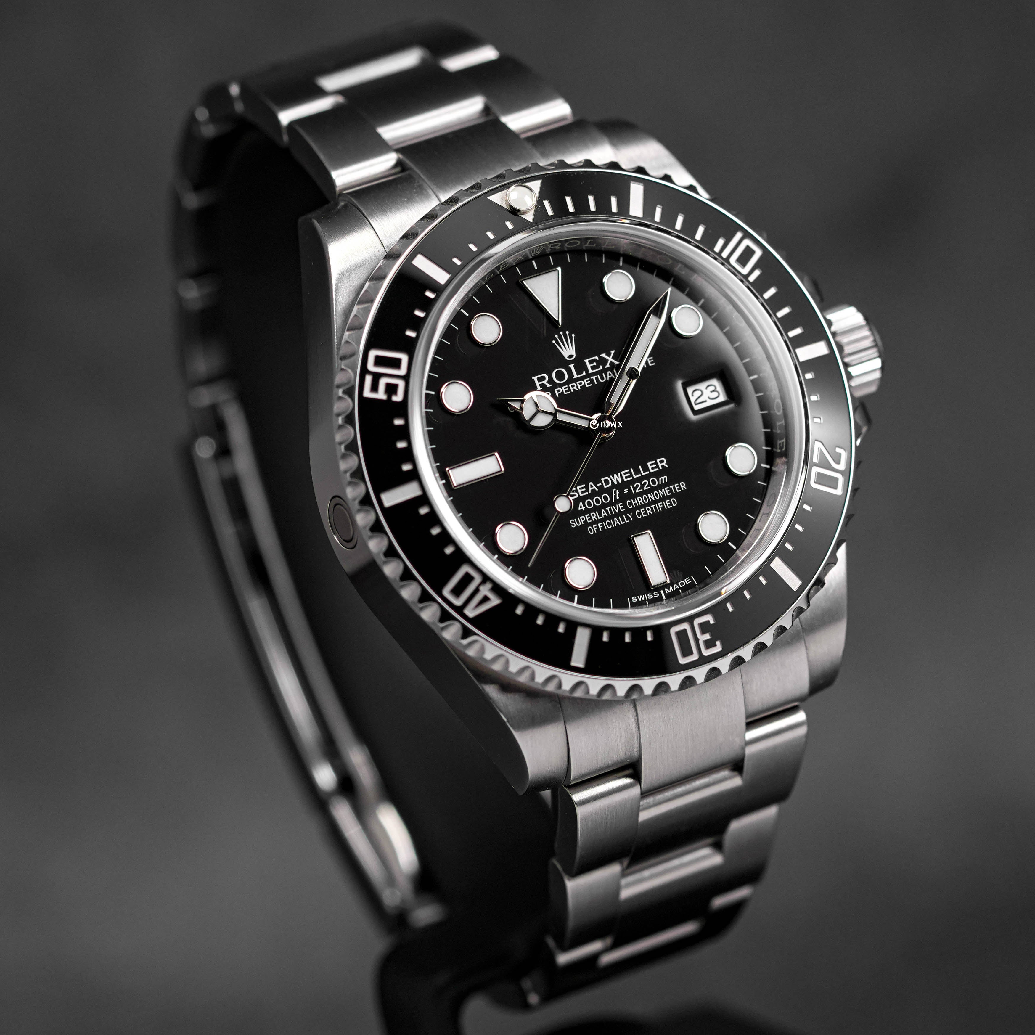 SEA DWELLER 4000 BLACK DIAL (2017)