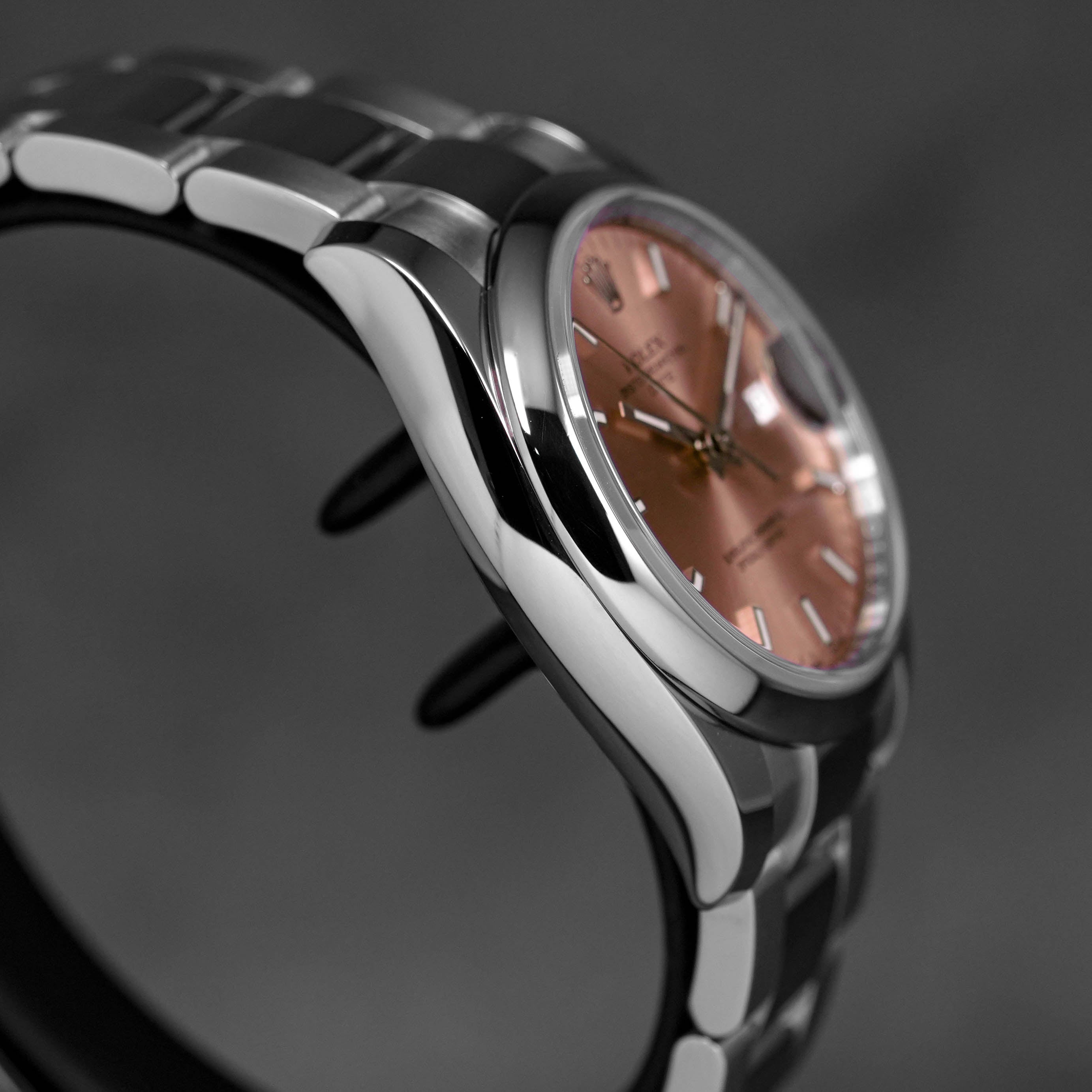 OYSTER PERPETUAL DATE 34MM SALMON DIAL (2019)