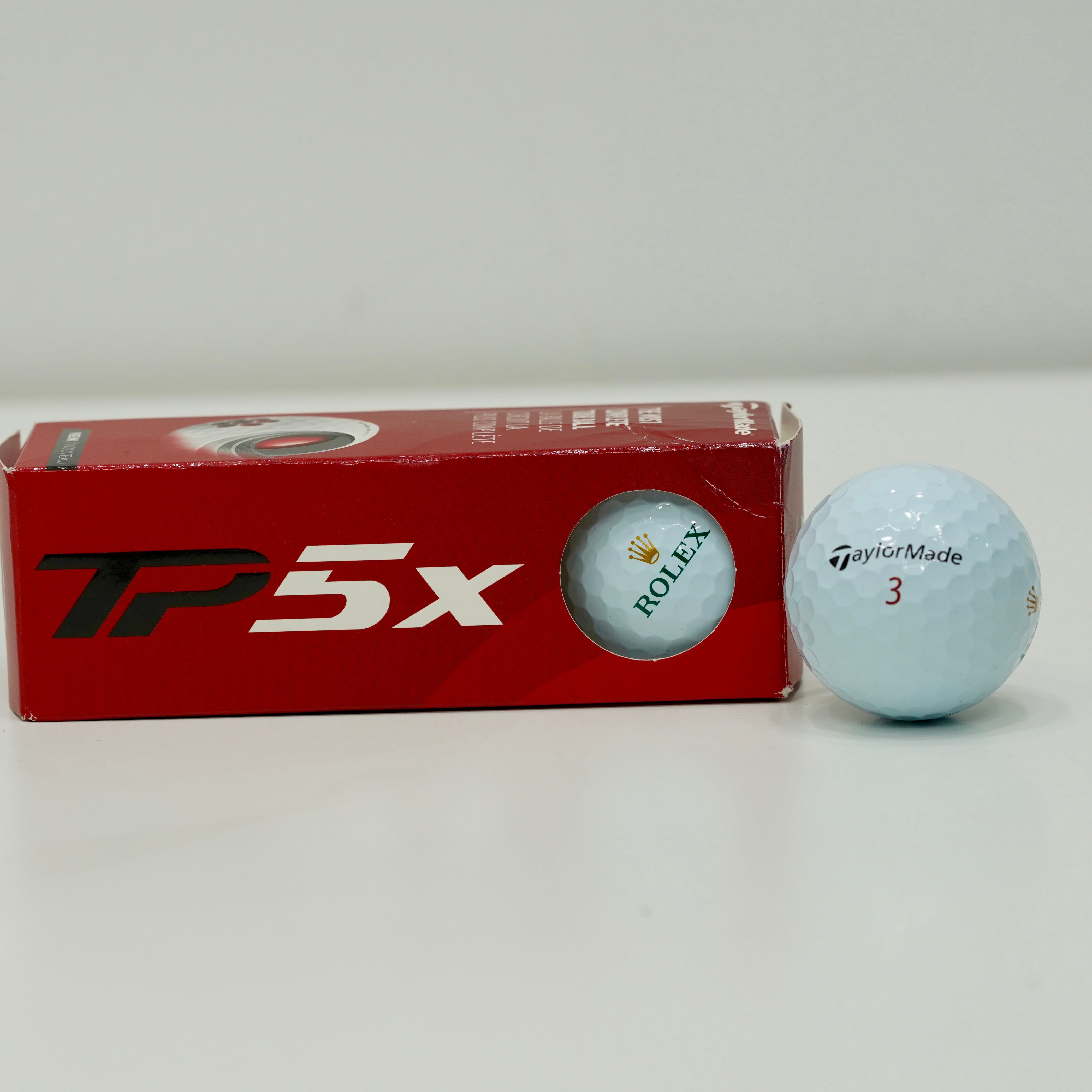 TAYLOR MADE TP5X SET OF 3 GOLF BALL