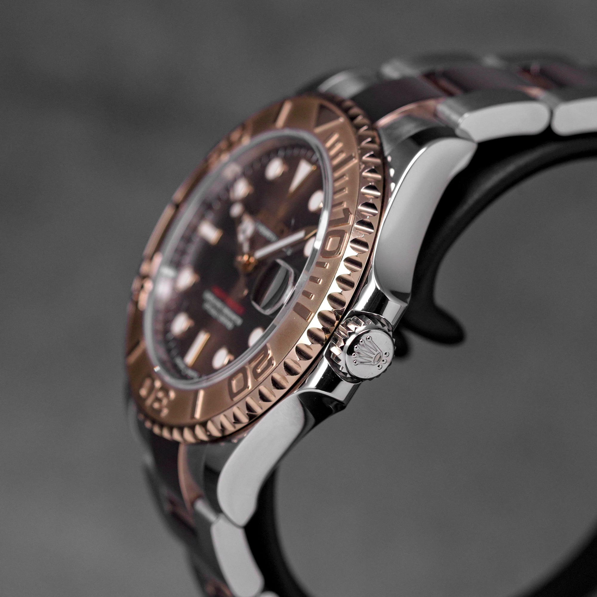 YACHT-MASTER 37MM TWOTONE ROSEGOLD CHOCO DIAL (2017)