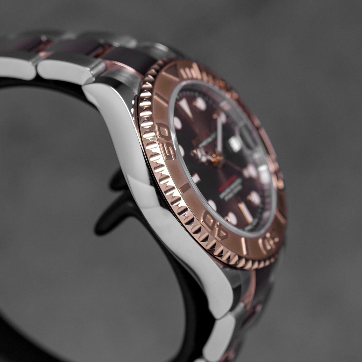 YACHT-MASTER 37MM TWOTONE ROSEGOLD CHOCO DIAL (2017)