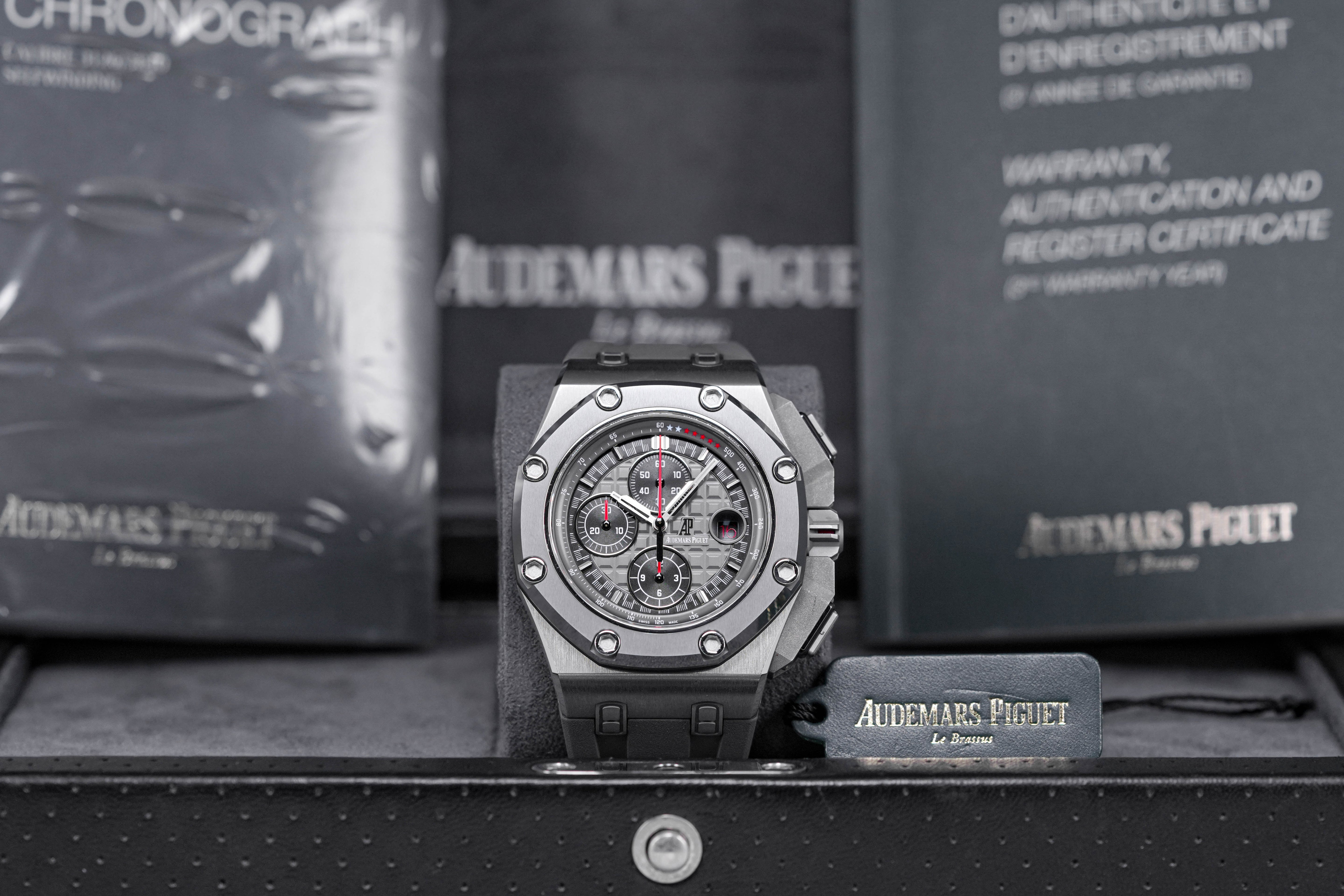 ROYAL OAK OFFSHORE CHRONOGRAPH 44MM 'SCHUMACHER' TITANIUM GREY DIAL LIMITED EDITION (2013)